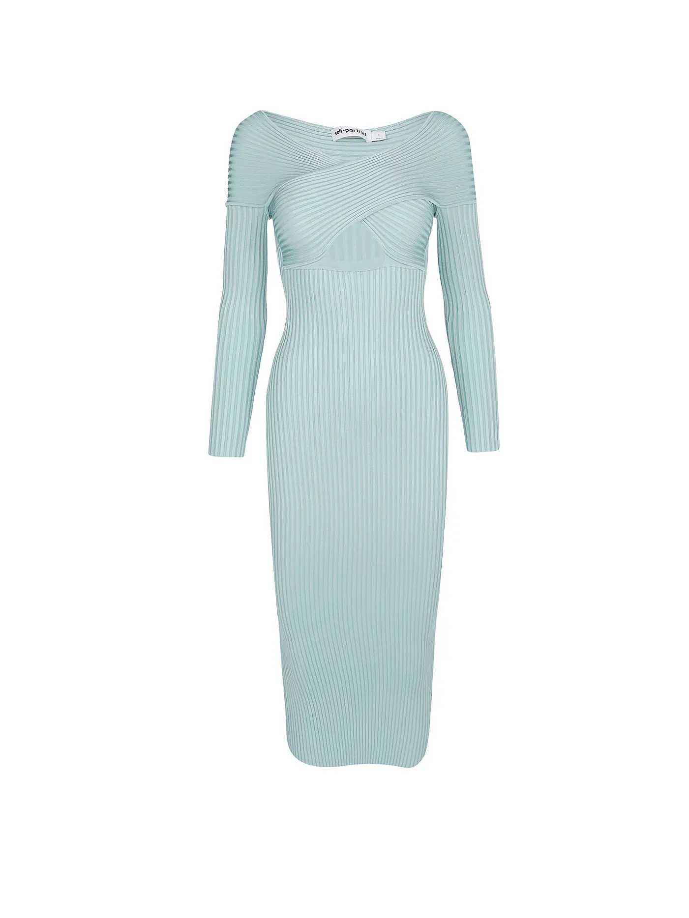 SELF-PORTRAIT | Kleid | hellblau