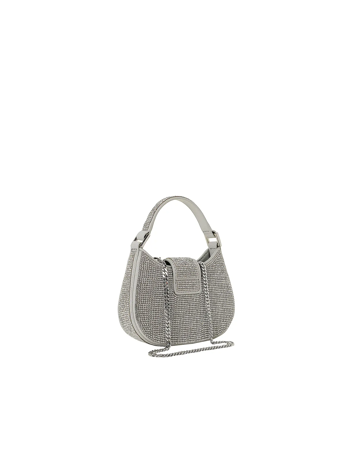 SELF-PORTRAIT | Tasche - Mini Bag  | silber