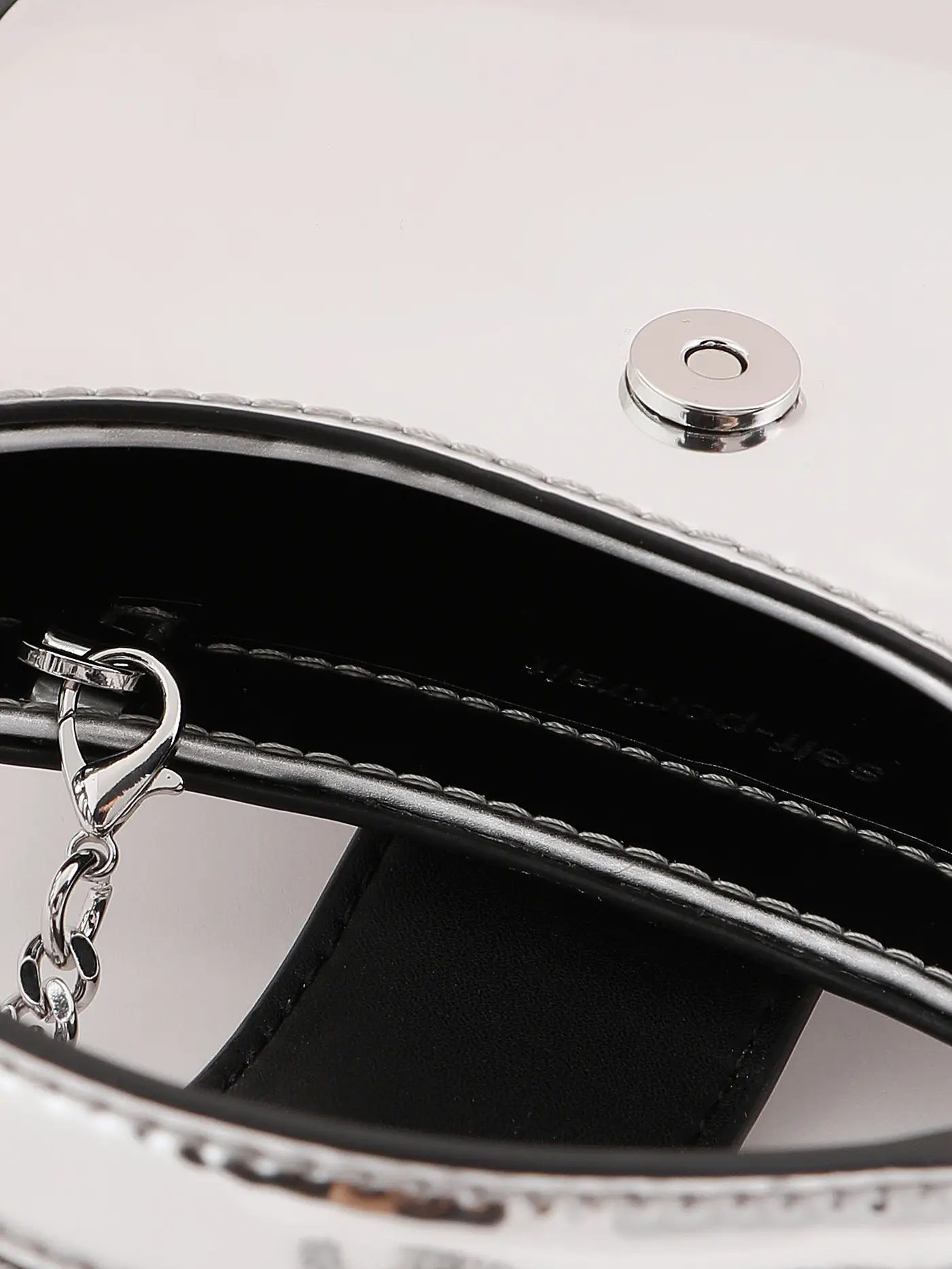 SELF-PORTRAIT | Tasche - Mini Bag | silber