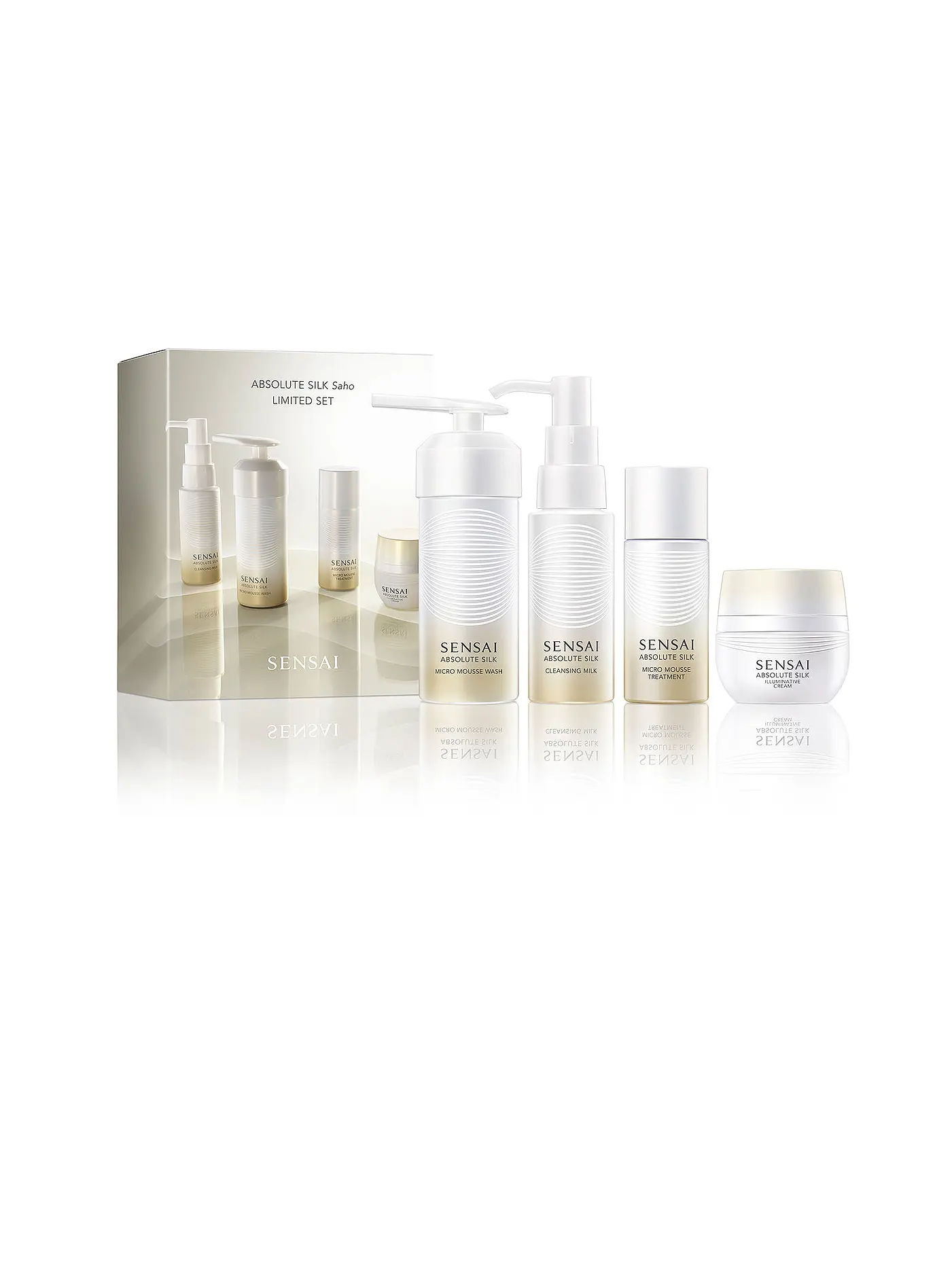 SENSAI | Geschenkset - ABSOLUTE SILK Gesichtspflegeset 2x30ml / 50ml / 15ml | keine Farbe