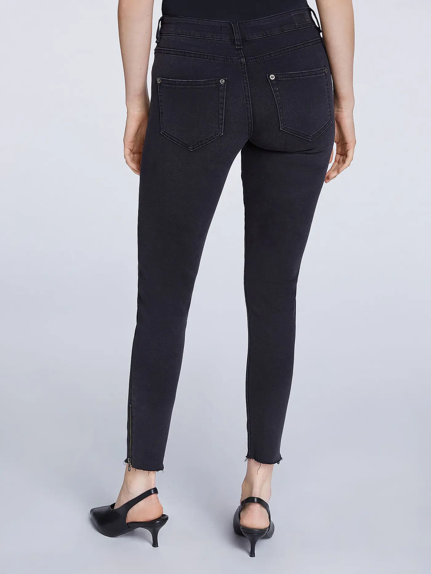 SET | Jeans Skinny Fit 7/8 | grau