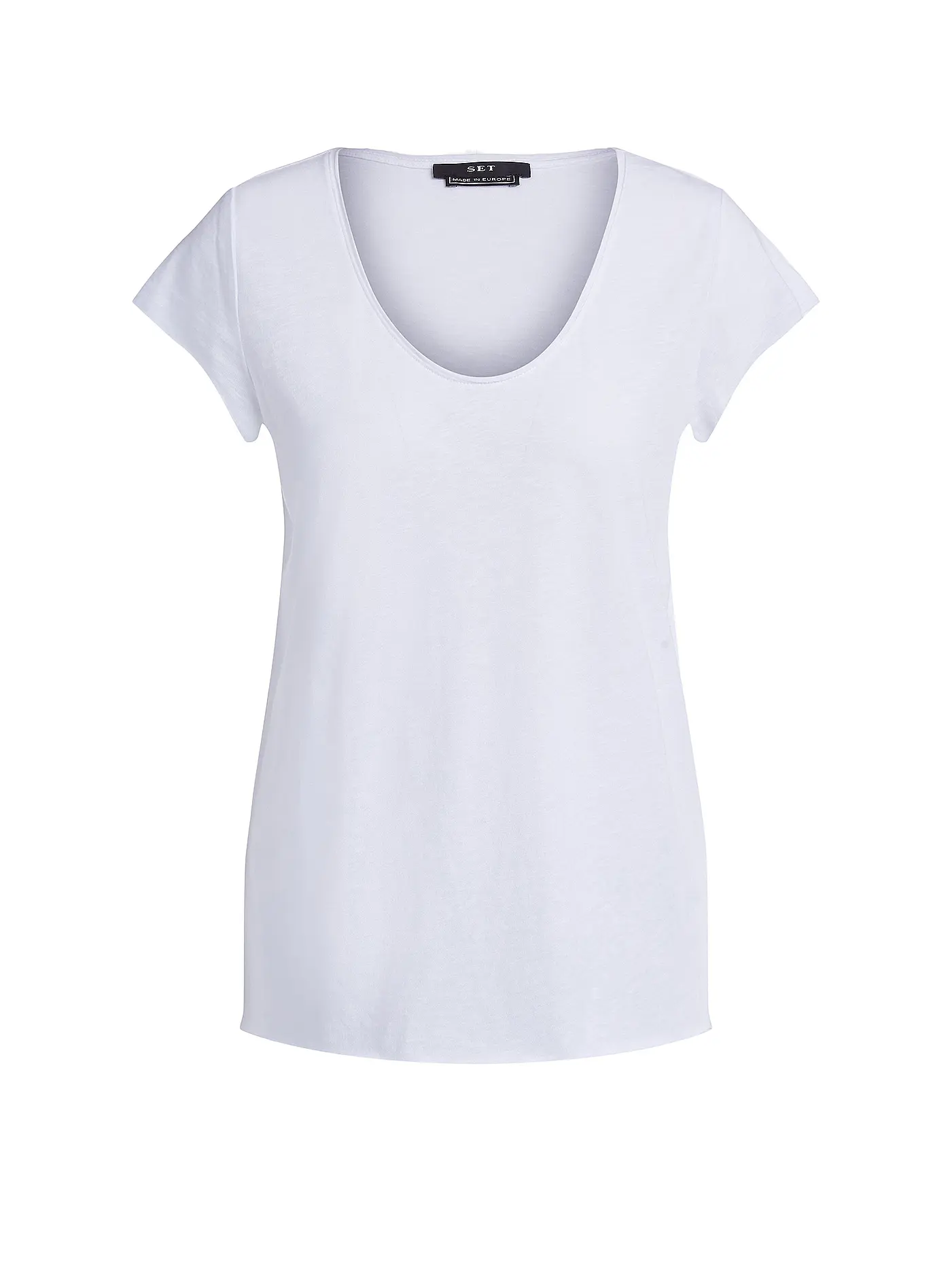 SET | T-Shirt | weiss