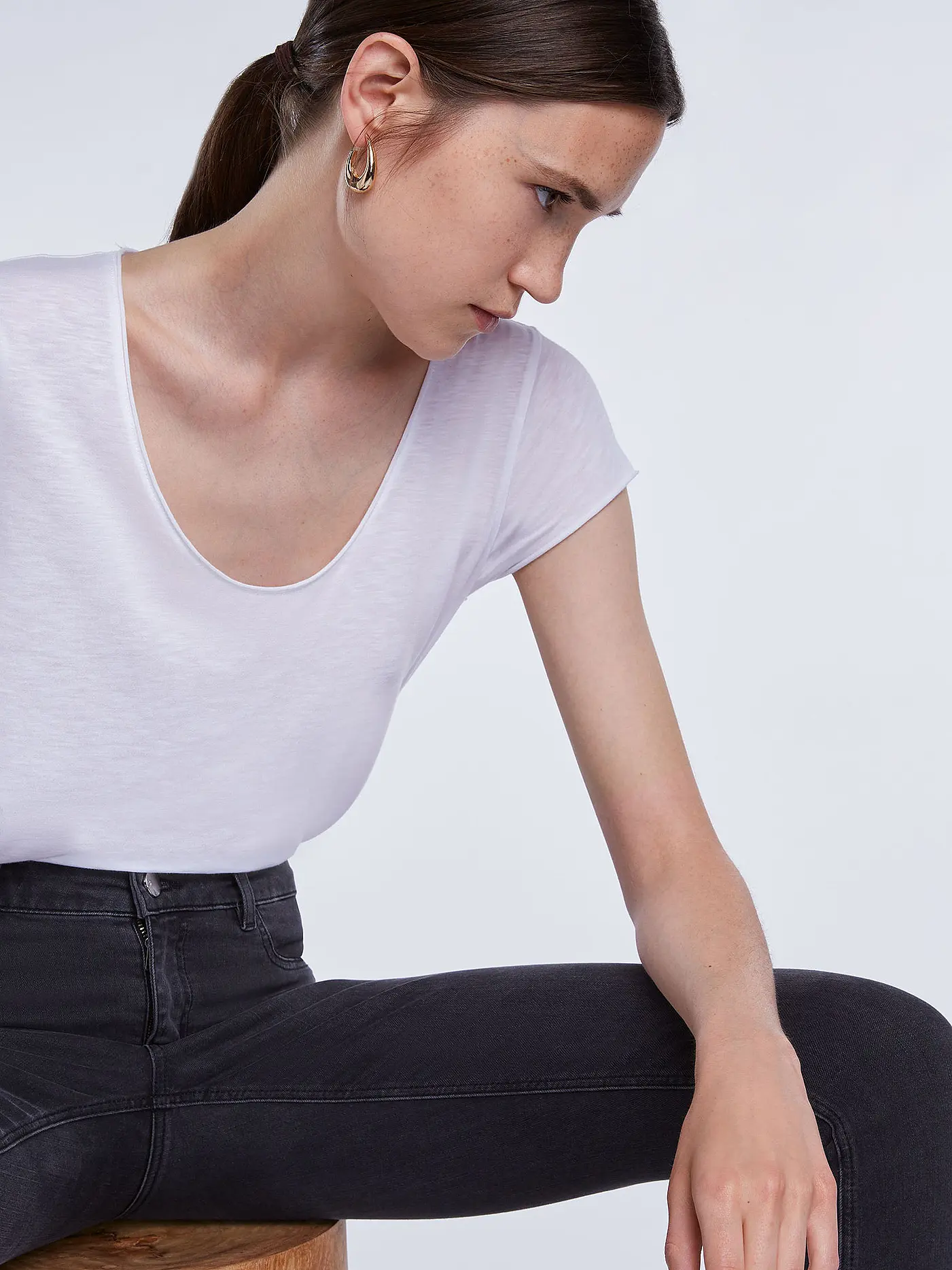 SET | T-Shirt | weiss