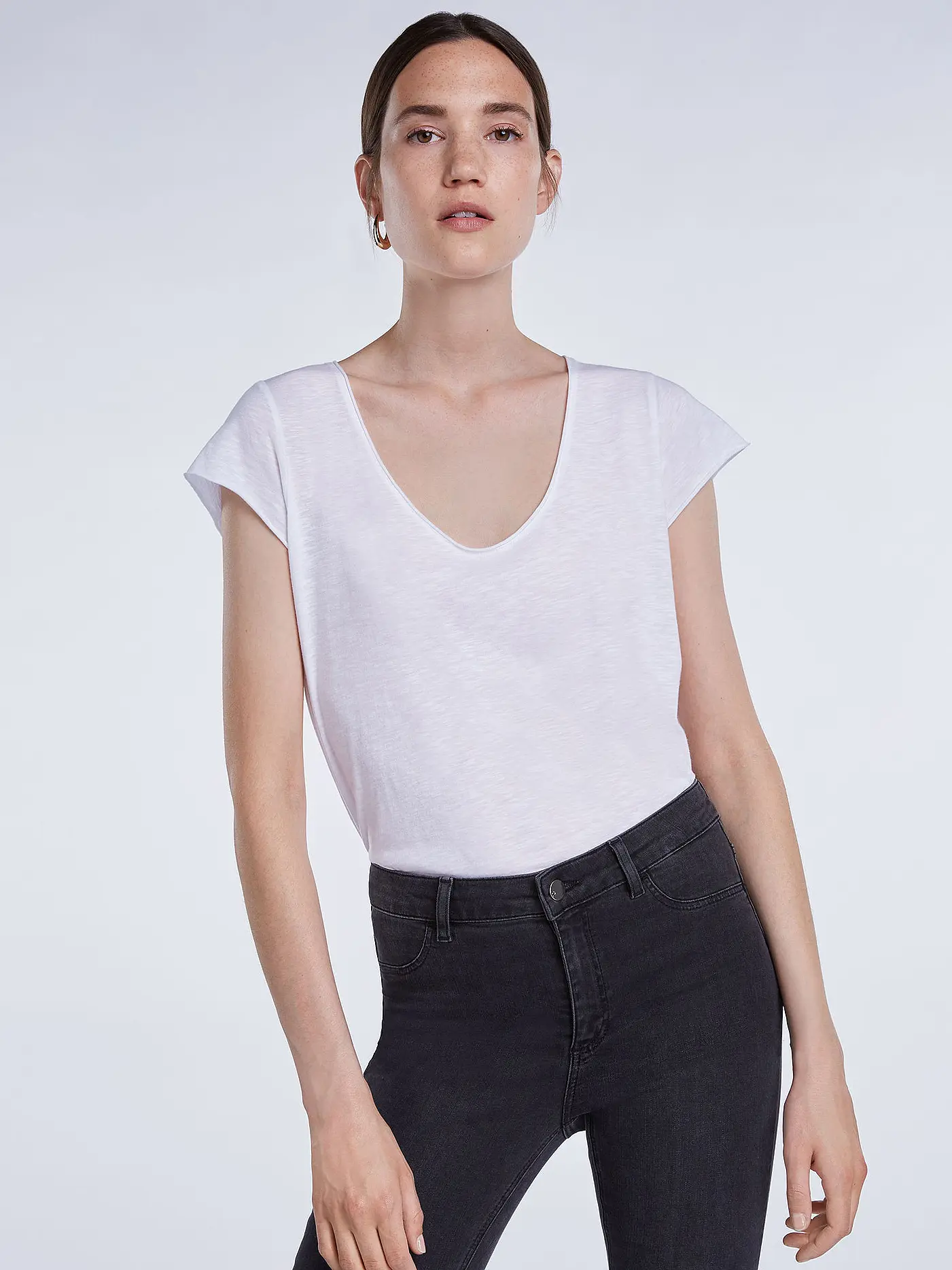 SET | T-Shirt | weiss