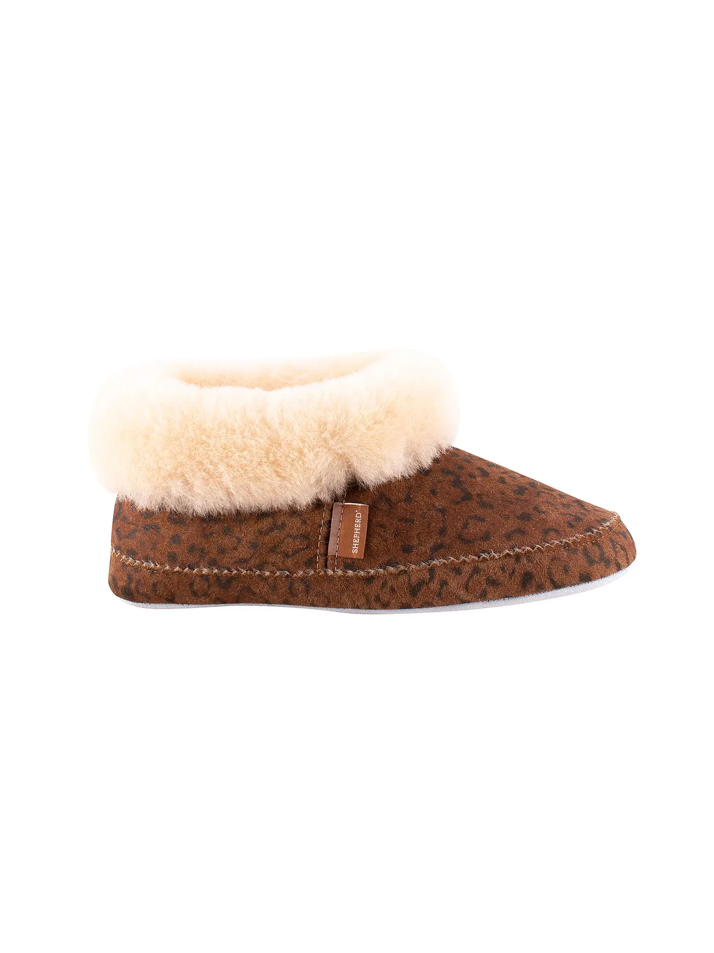 SHEPHERD OF SWEDEN | Hausschuhe - Schaffellpantoffeln Emmy | Camel