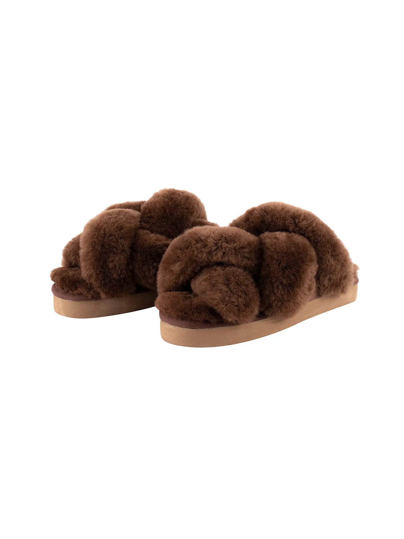 SHEPHERD OF SWEDEN | Pantoletten Gabriella | braun