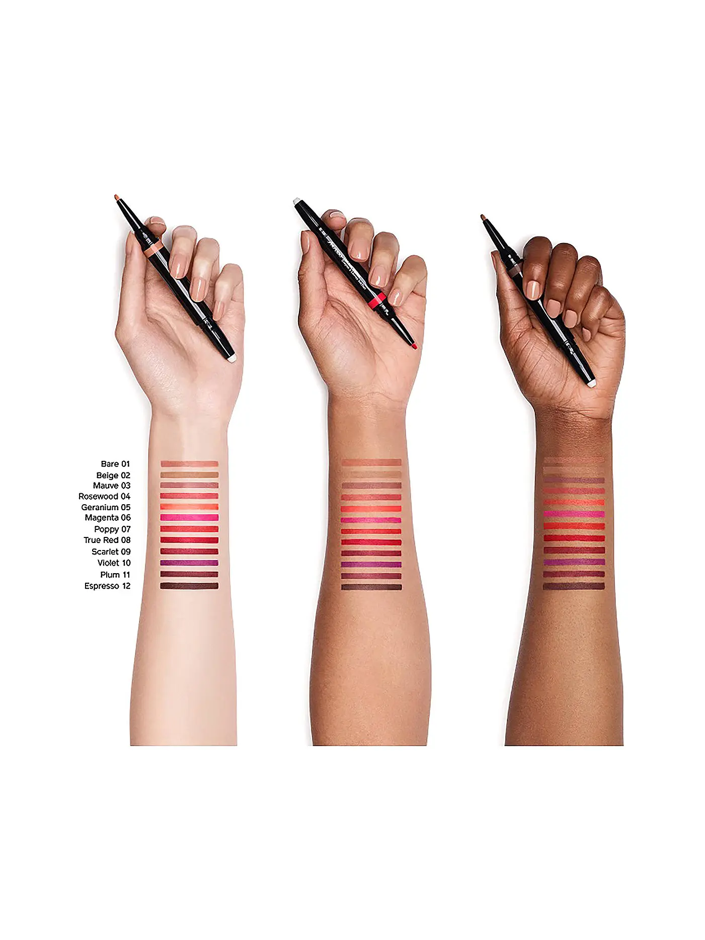 SHISEIDO | Lippenkonturenstrift - Lipliner InkDuo ( 04 Rosewood ) | rot