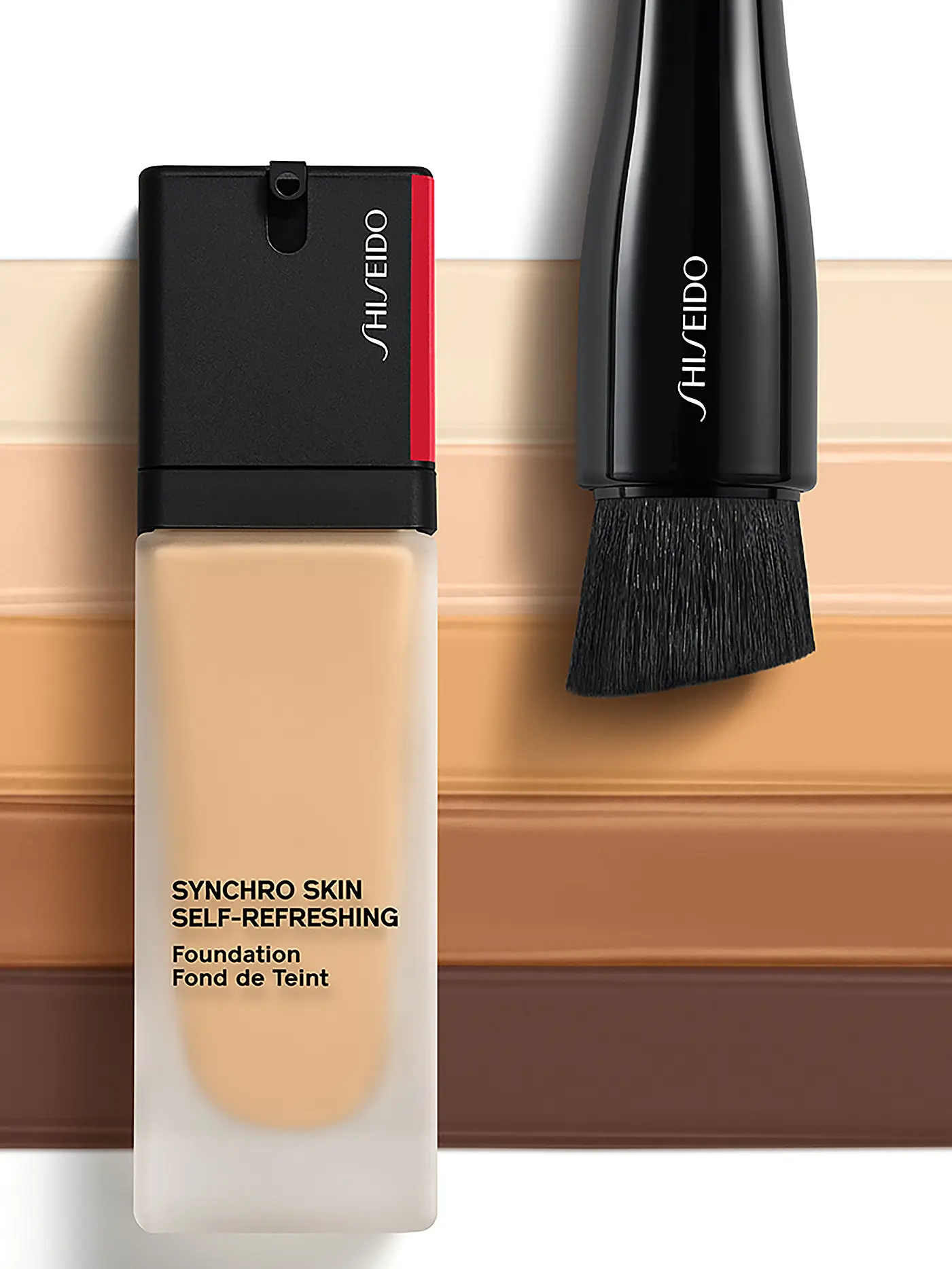 SHISEIDO | Synchro Skin Self-Refreshing Foundation SPF30 (410 Sunstone) | beige