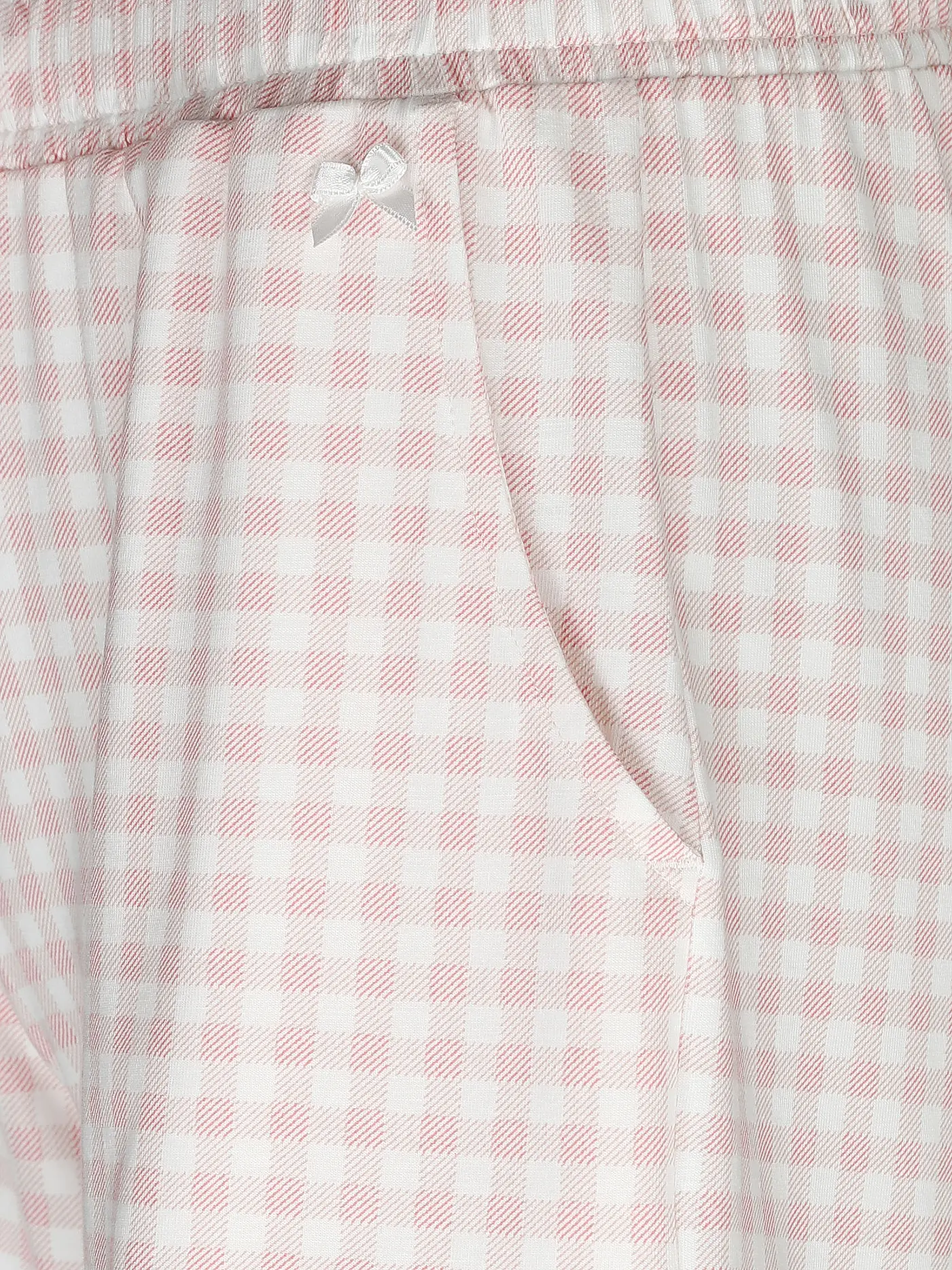 SHORT STORIES | Pyjamahose VICHY | creme