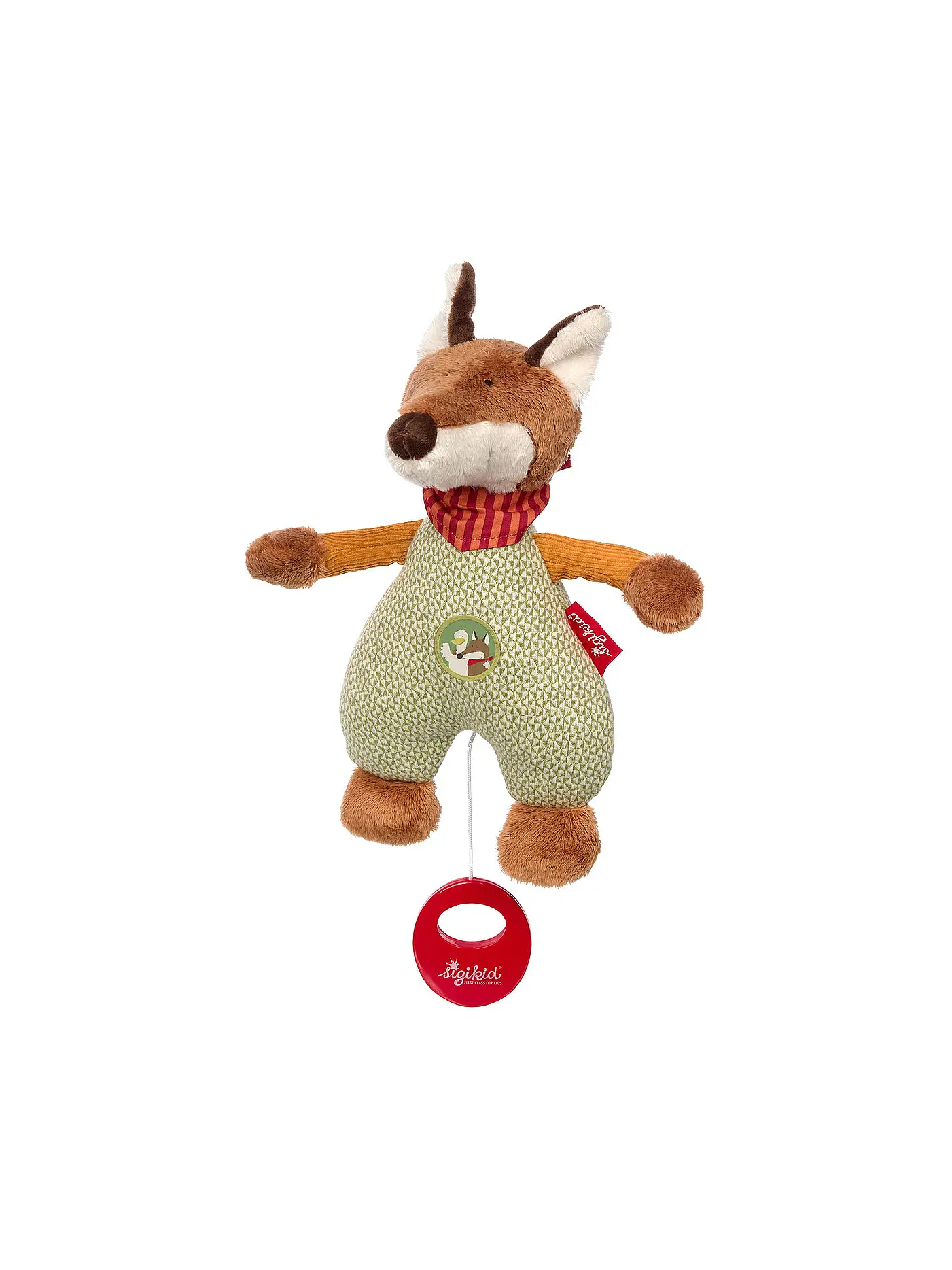 SIGIKID | Baby Spieluhr Fuchs Forest Fox 24cm | grün