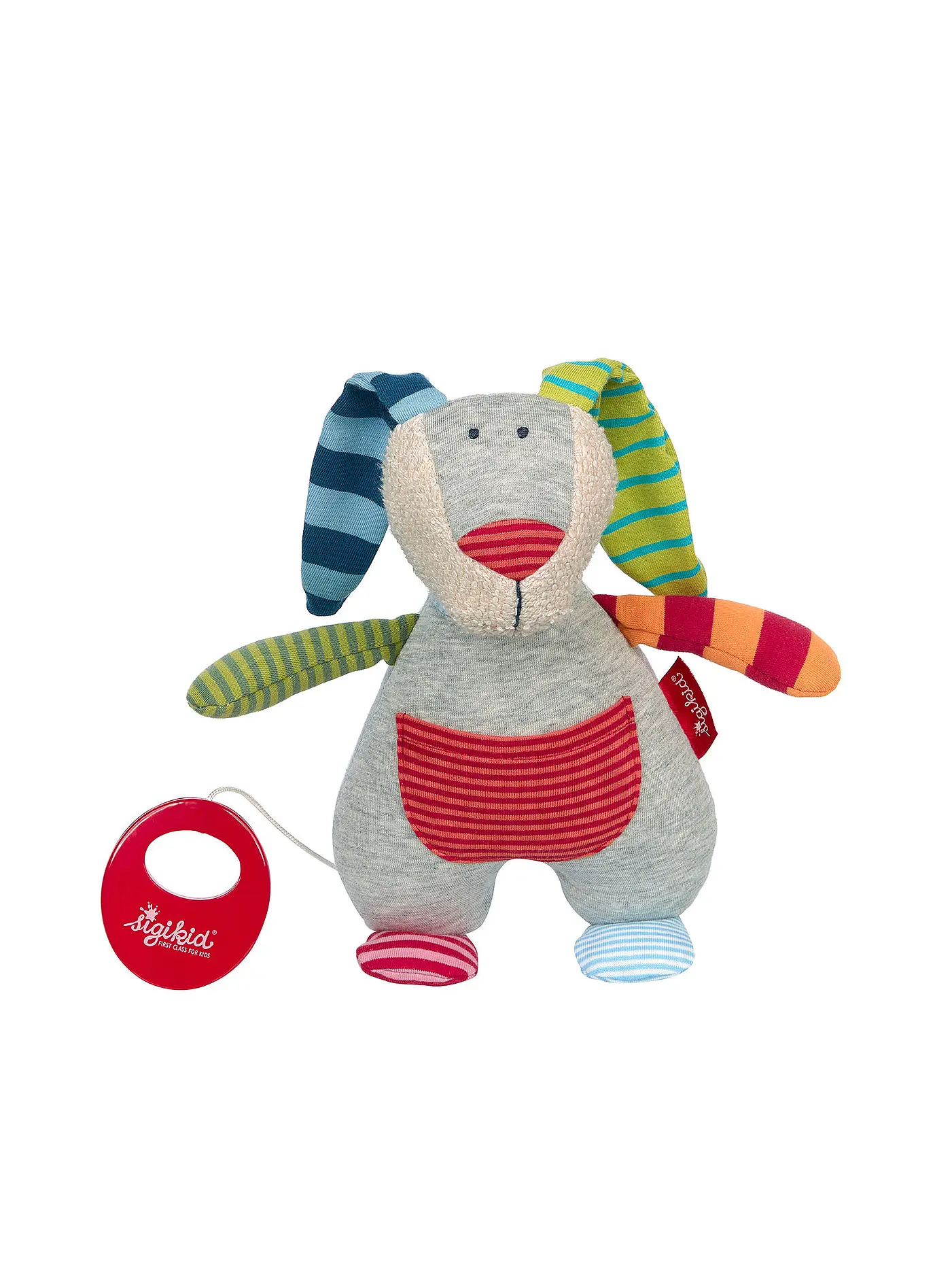 SIGIKID | Baby Spieluhr Hase Ringel Dingel | bunt