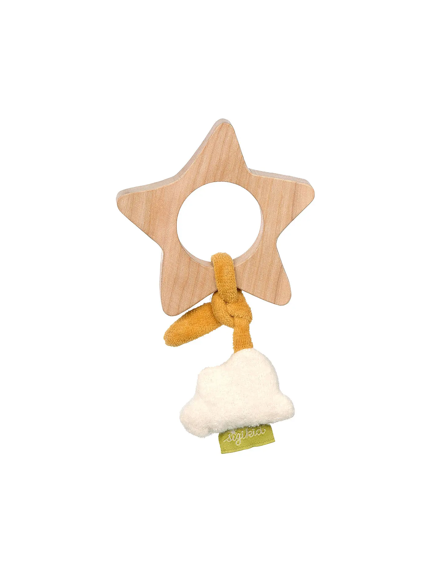 SIGIKID | Holzgreifring Stern, Green Collection | keine Farbe