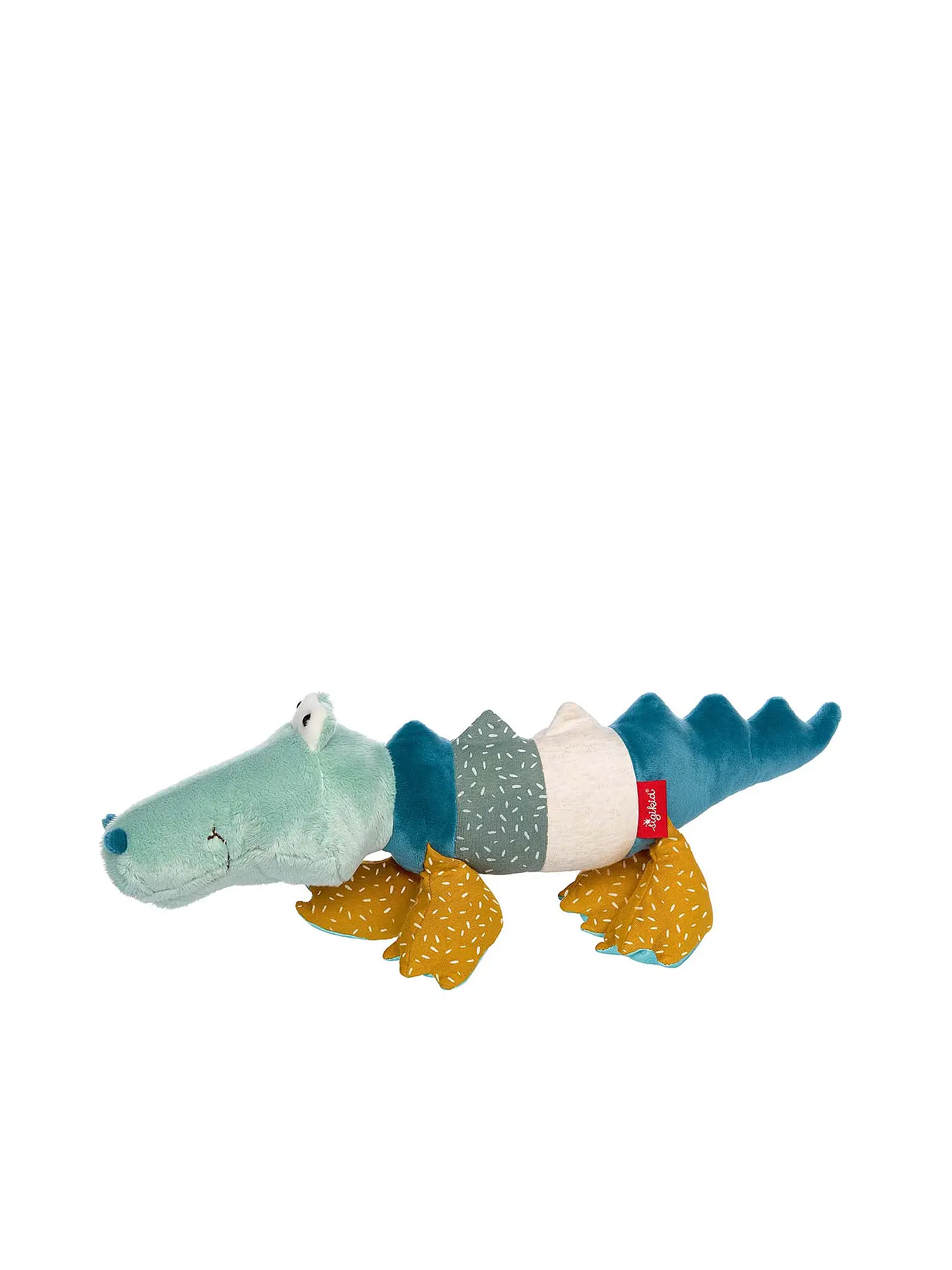 SIGIKID | Krokodil Patchwork Sweety, Yellow | bunt