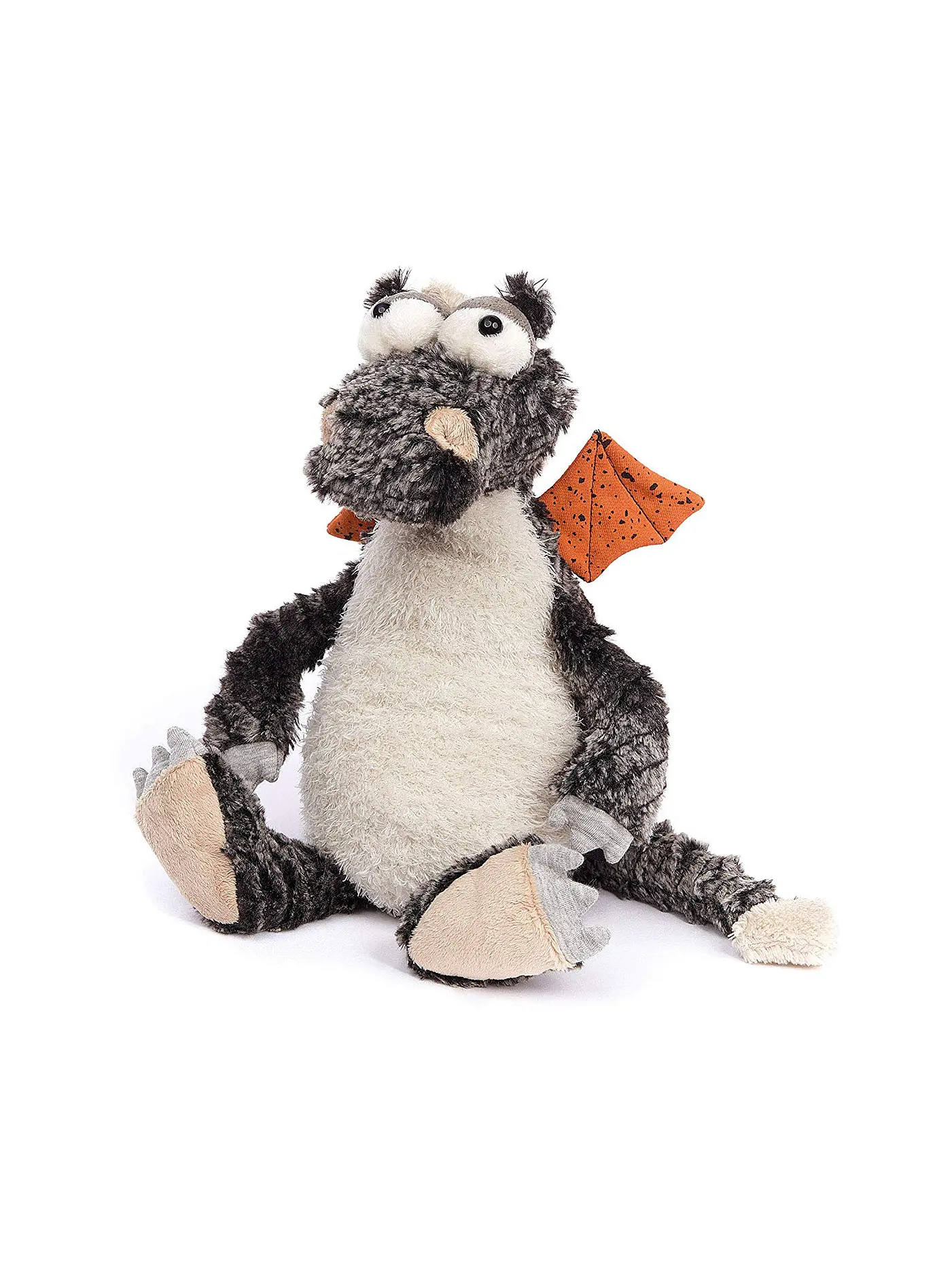 SIGIKID | Kuscheltier - I'm on fire, Beasts Town 32cm | grau