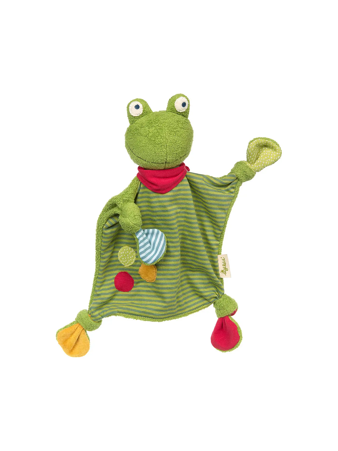 SIGIKID | Schmusetuch Frosch | grün