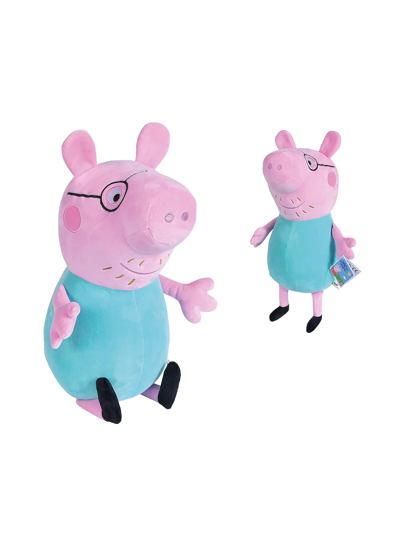 SIMBA | Peppa Pig Plüsch Papa Wutz 37cm | bunt