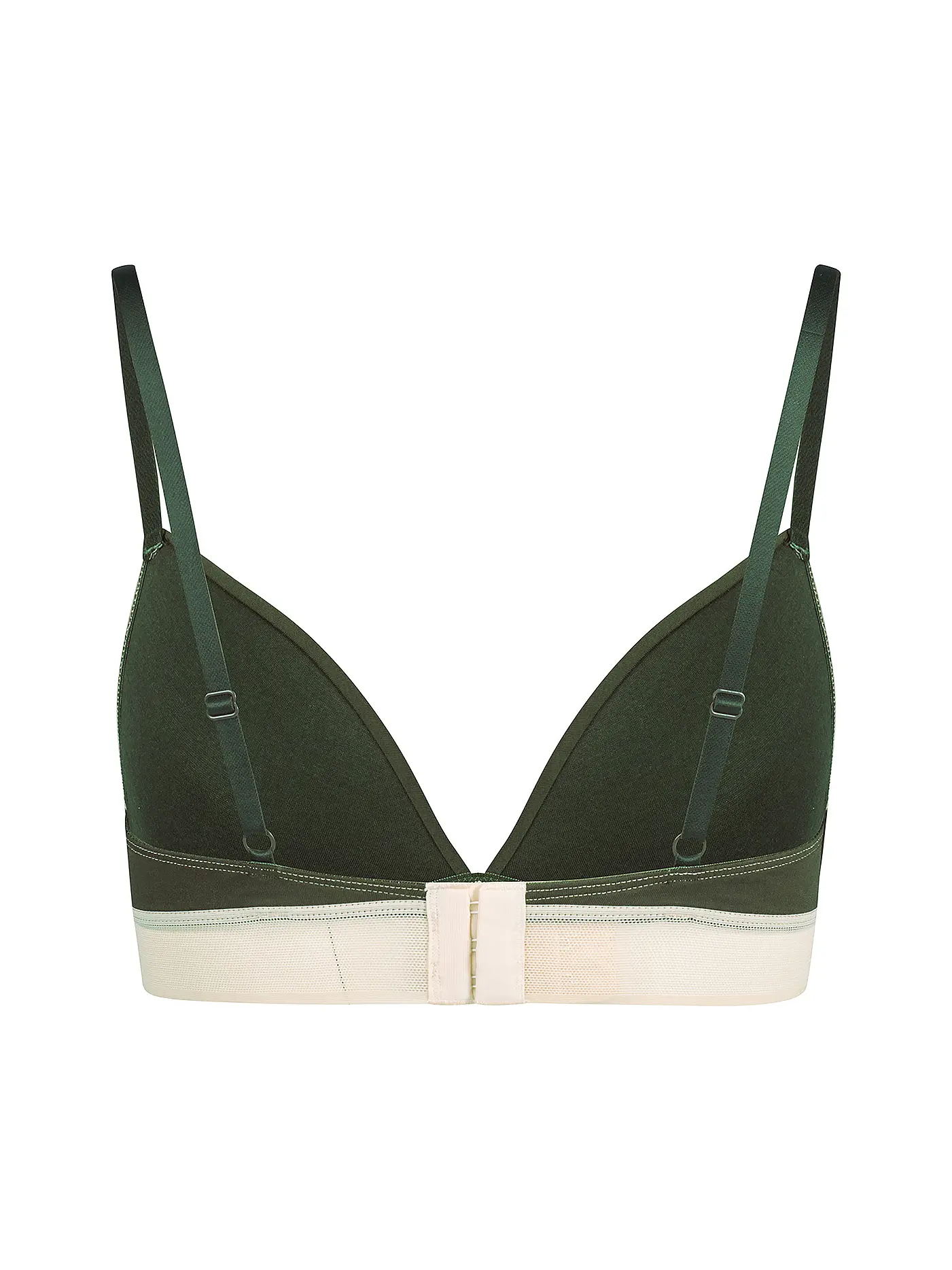 SKINY | BH gepaddet EVERY DAY IN COTTON rosin green | dunkelgrün