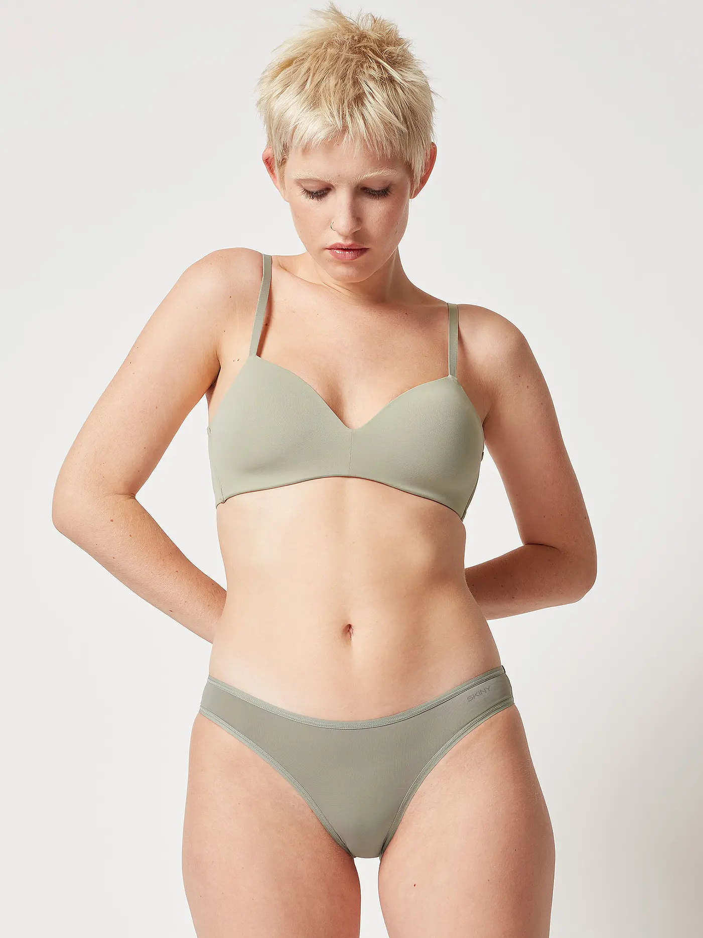SKINY | BH gepaddet Mico Lovers shadow | olive