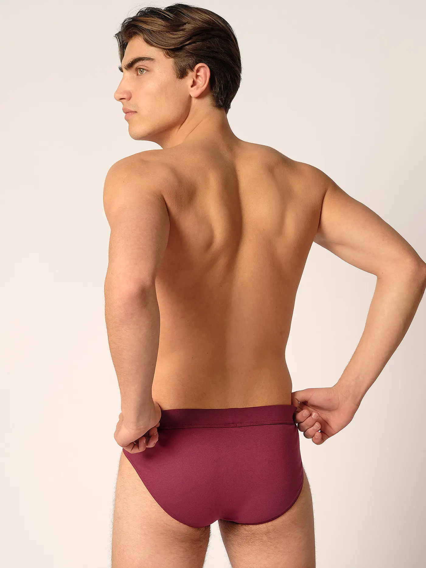 SKINY | Brasil Slip Organic Cotton Deluxe garnet | dunkelrot