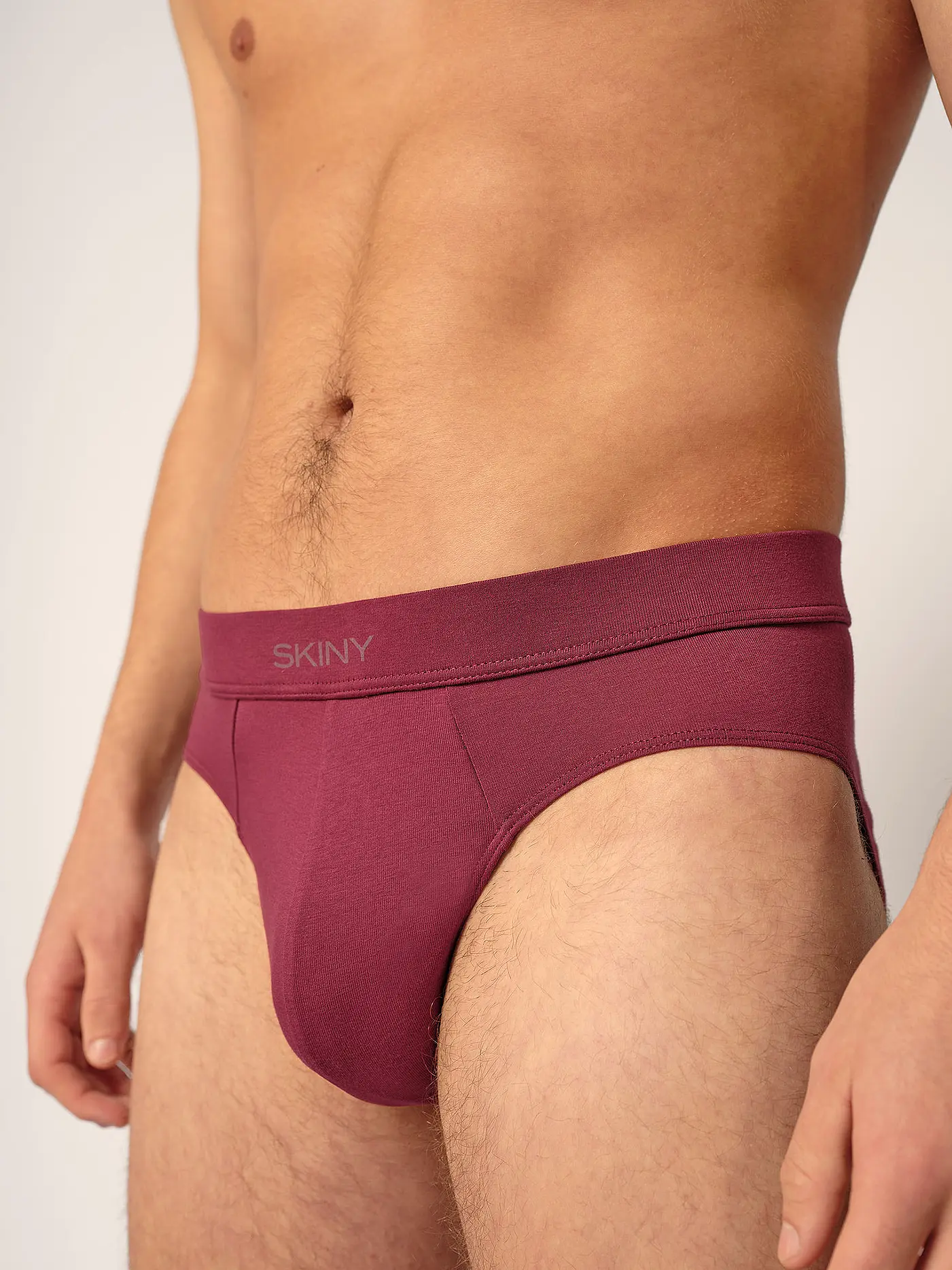 SKINY | Brasil Slip Organic Cotton Deluxe garnet | dunkelrot