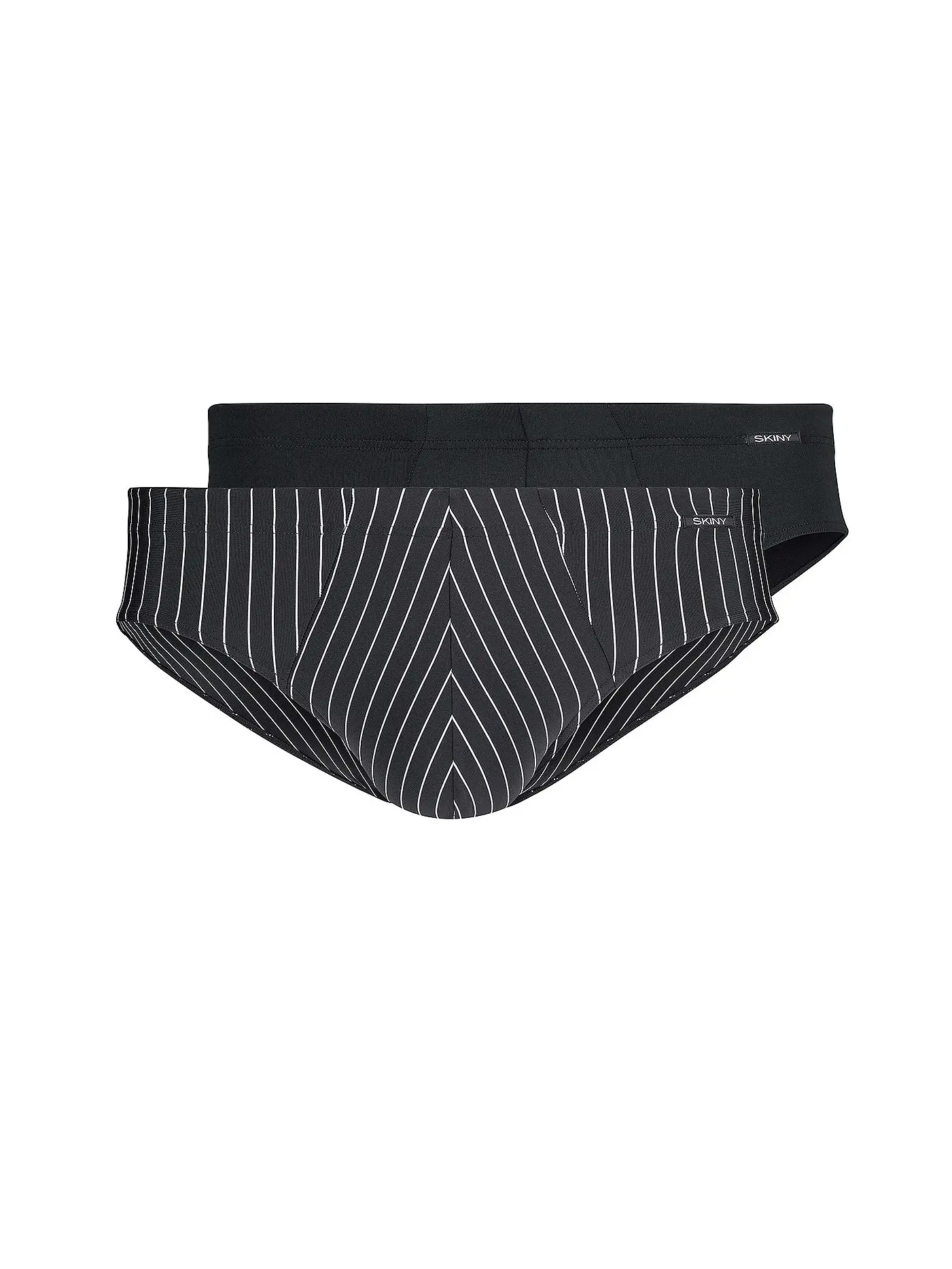 SKINY | Slip Every Day 2er Pkg bluenight stripes | schwarz