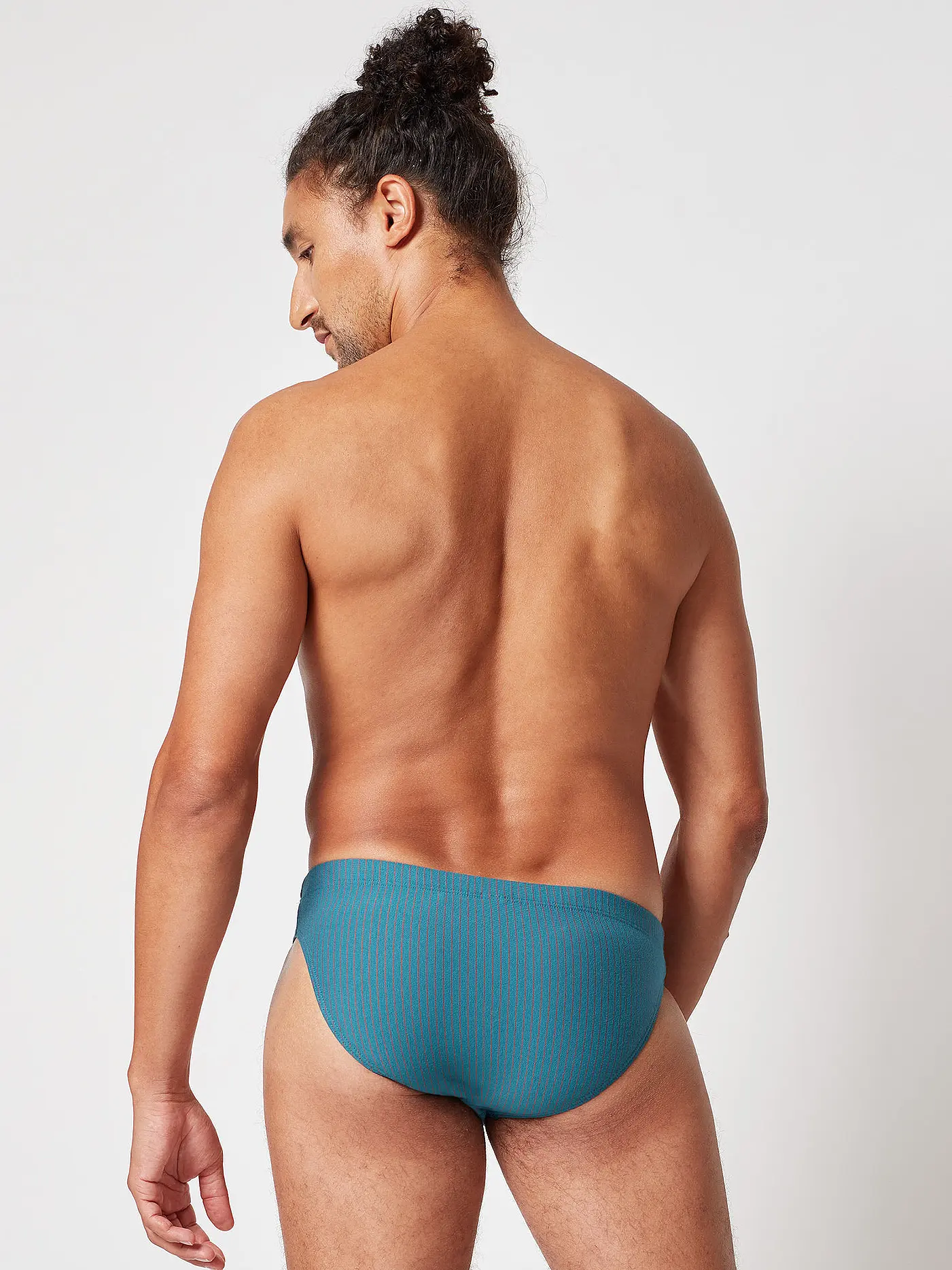 SKINY | Herren Slip 2-er Pkg. bluecoral strip | blau