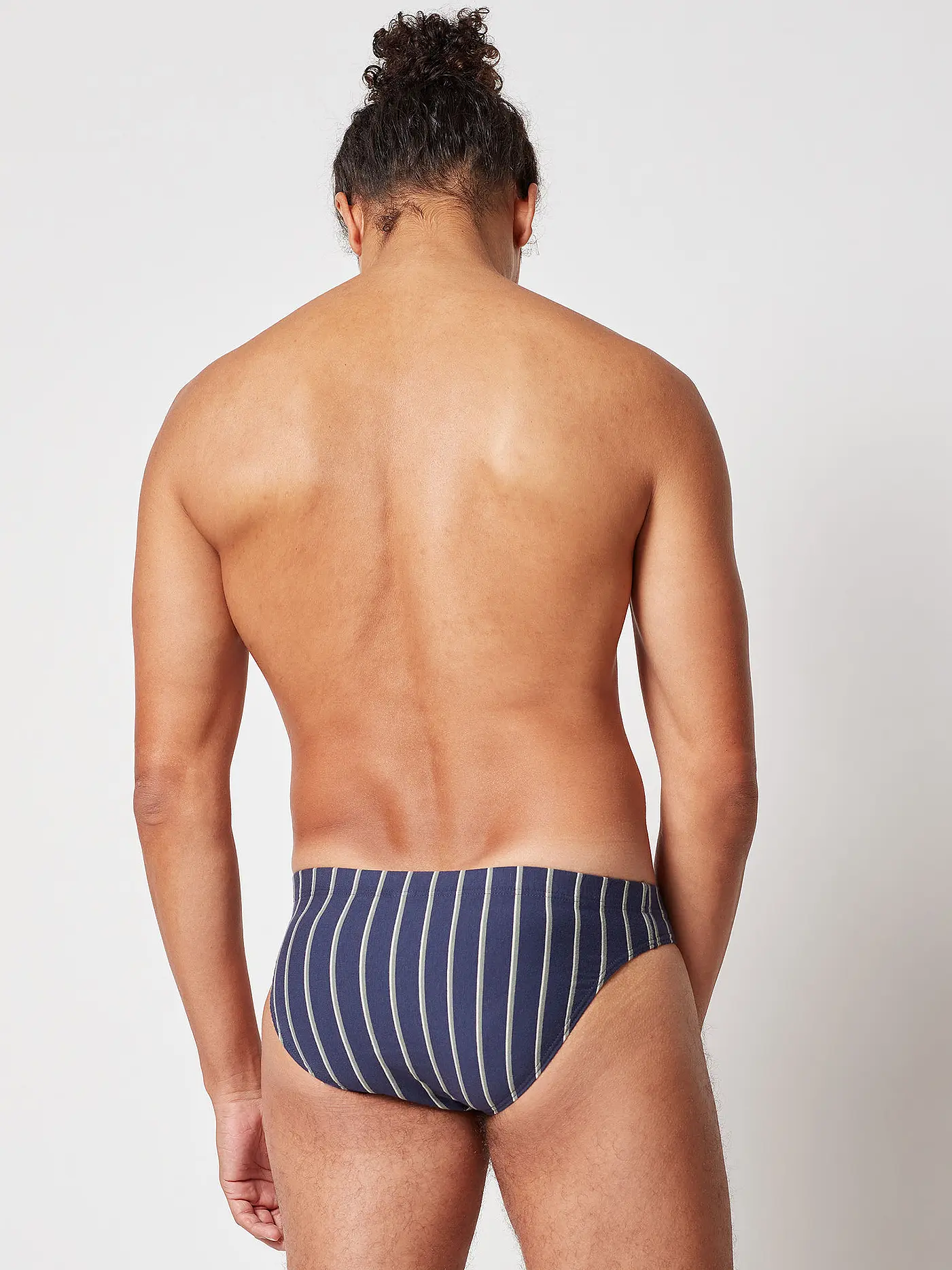 SKINY | Herren Slip 2-er Pkg. blueiris stripe | blau