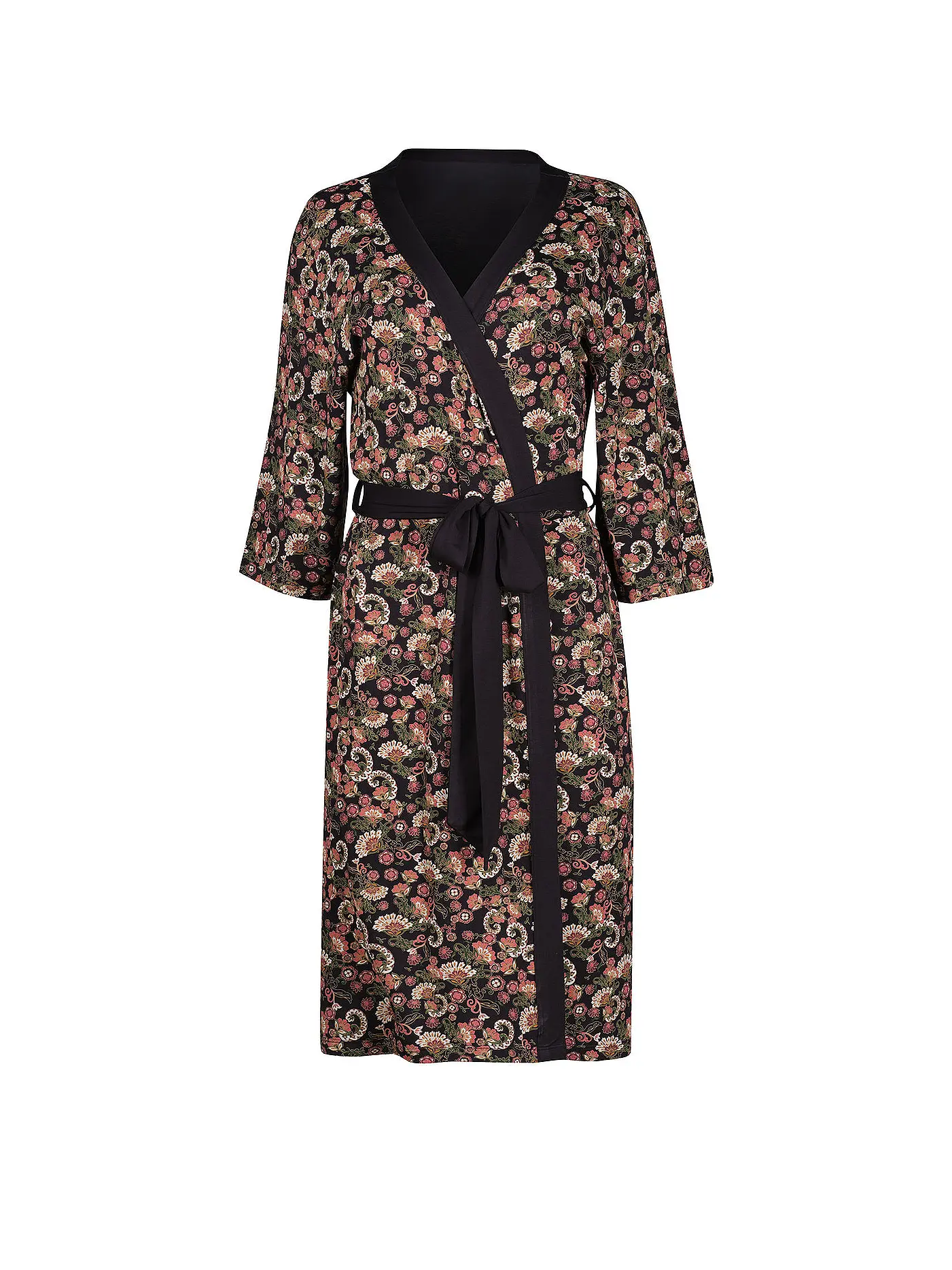 SKINY | Morgenmantel - Kimono | schwarz