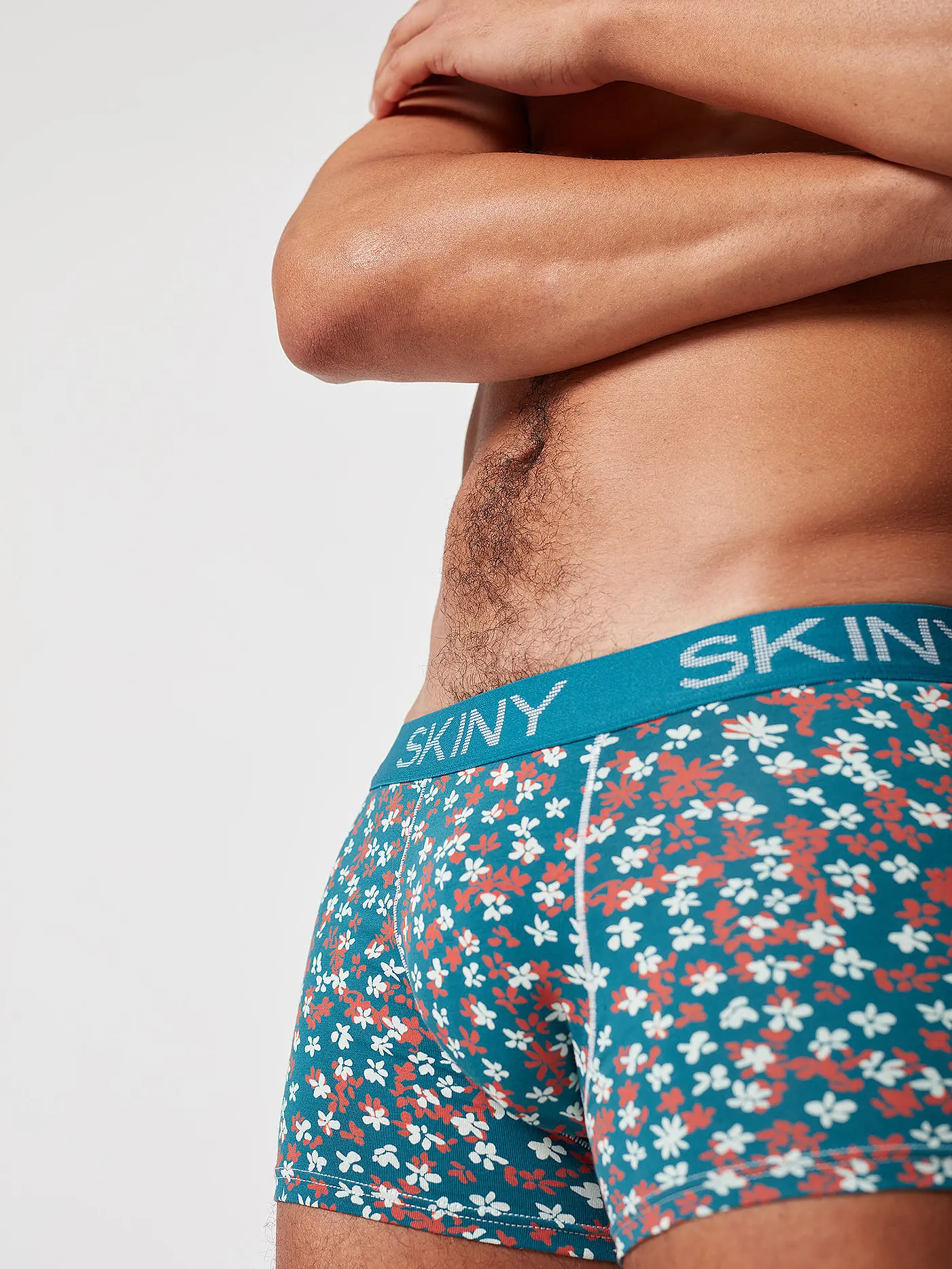 SKINY | Pant 2-er Pkg. bluecoral flowe | blau
