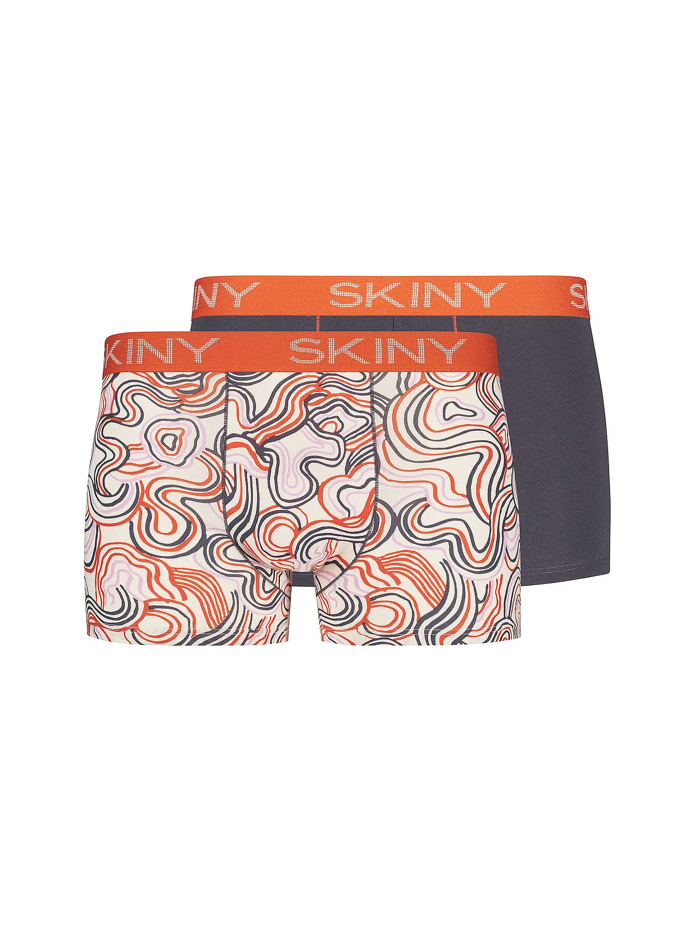 SKINY | Pants 2-er Pkg egret swirl selection | bunt