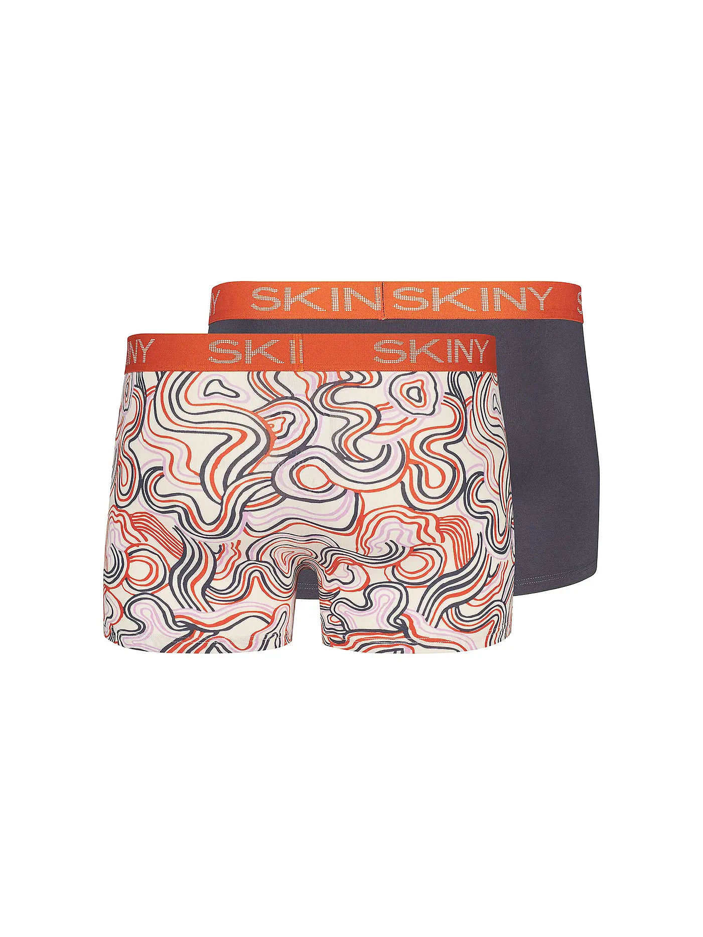 SKINY | Pants 2-er Pkg egret swirl selection | bunt