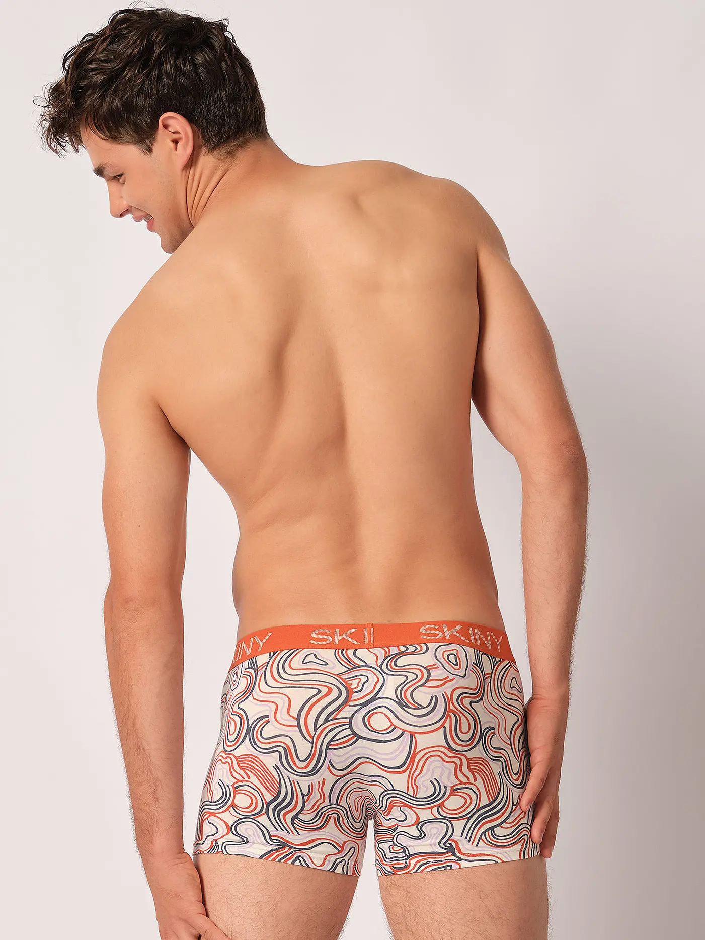 SKINY | Pants 2-er Pkg egret swirl selection | bunt
