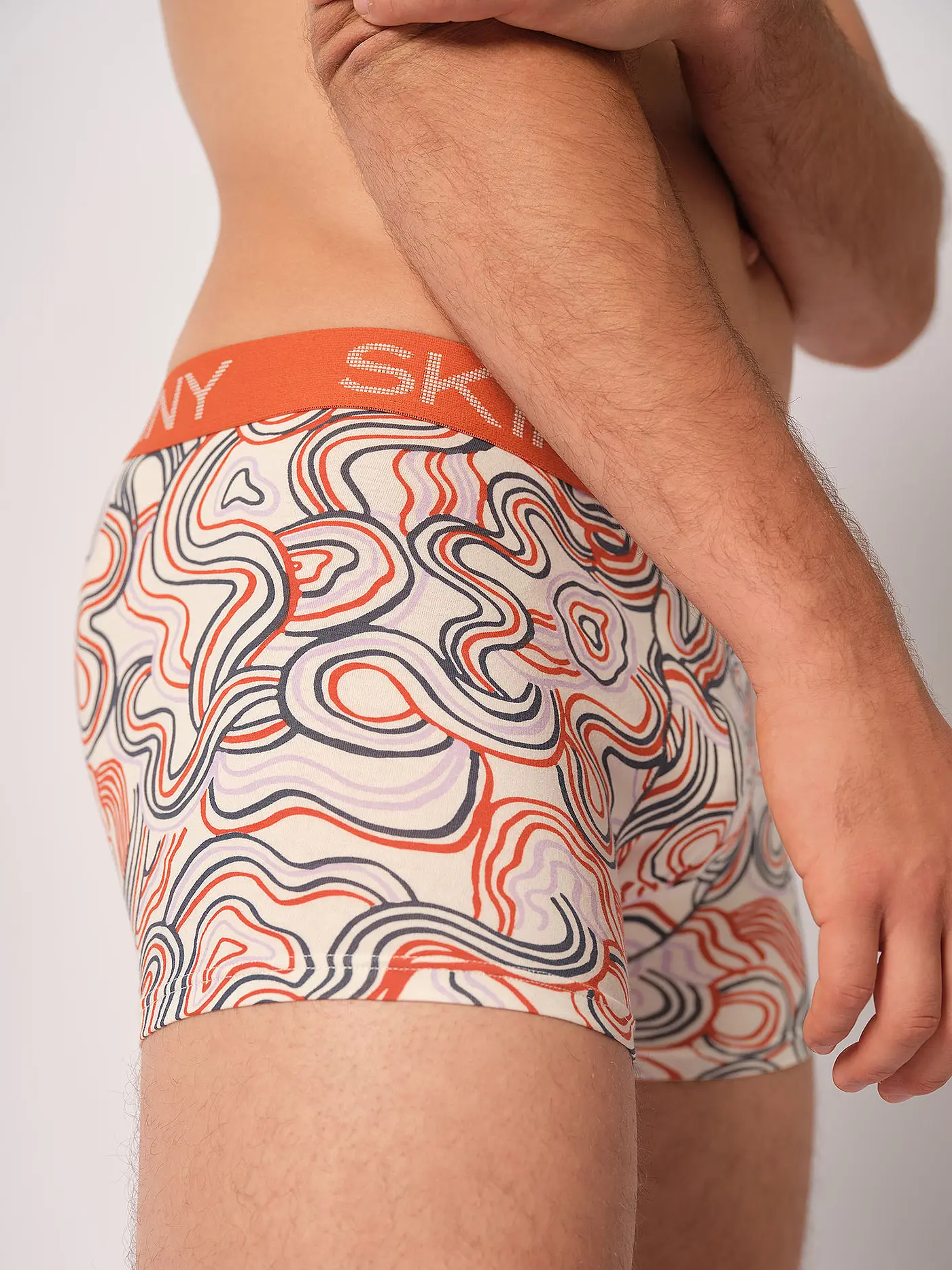 SKINY | Pants 2-er Pkg egret swirl selection | bunt