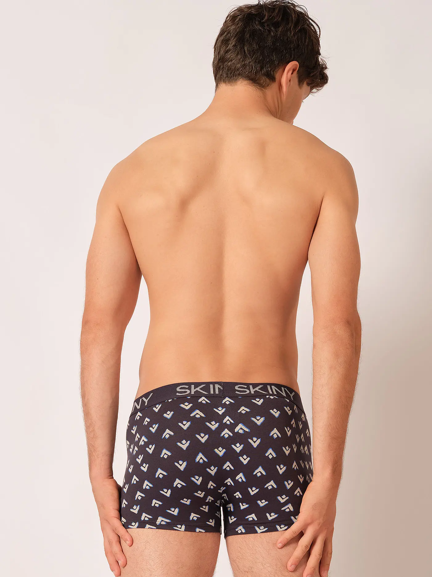 SKINY | Pants 2-er Pkg nightblue ethno selection | blau