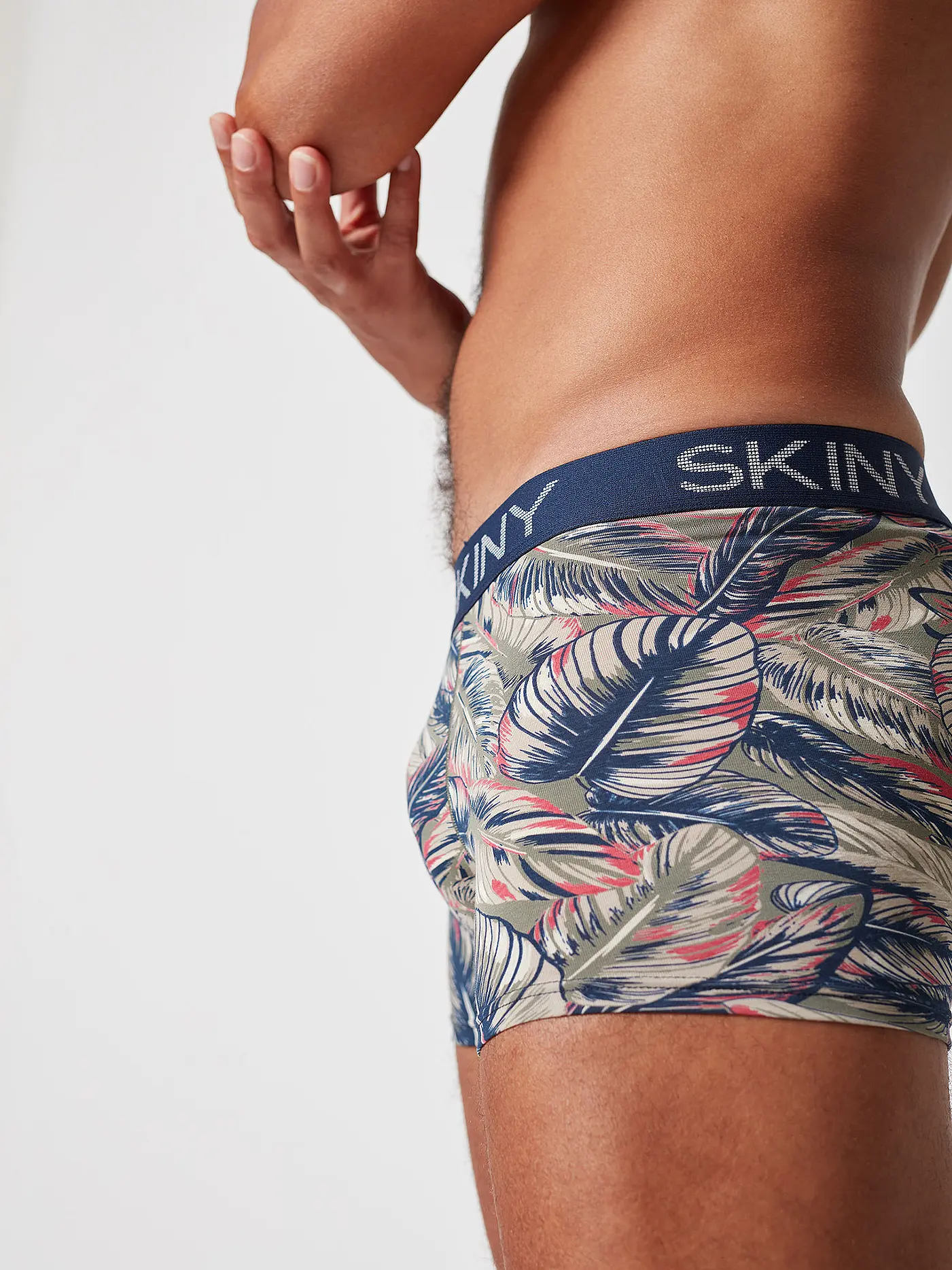 SKINY | Pants 2-er Pkg. agavegreen leav | blau