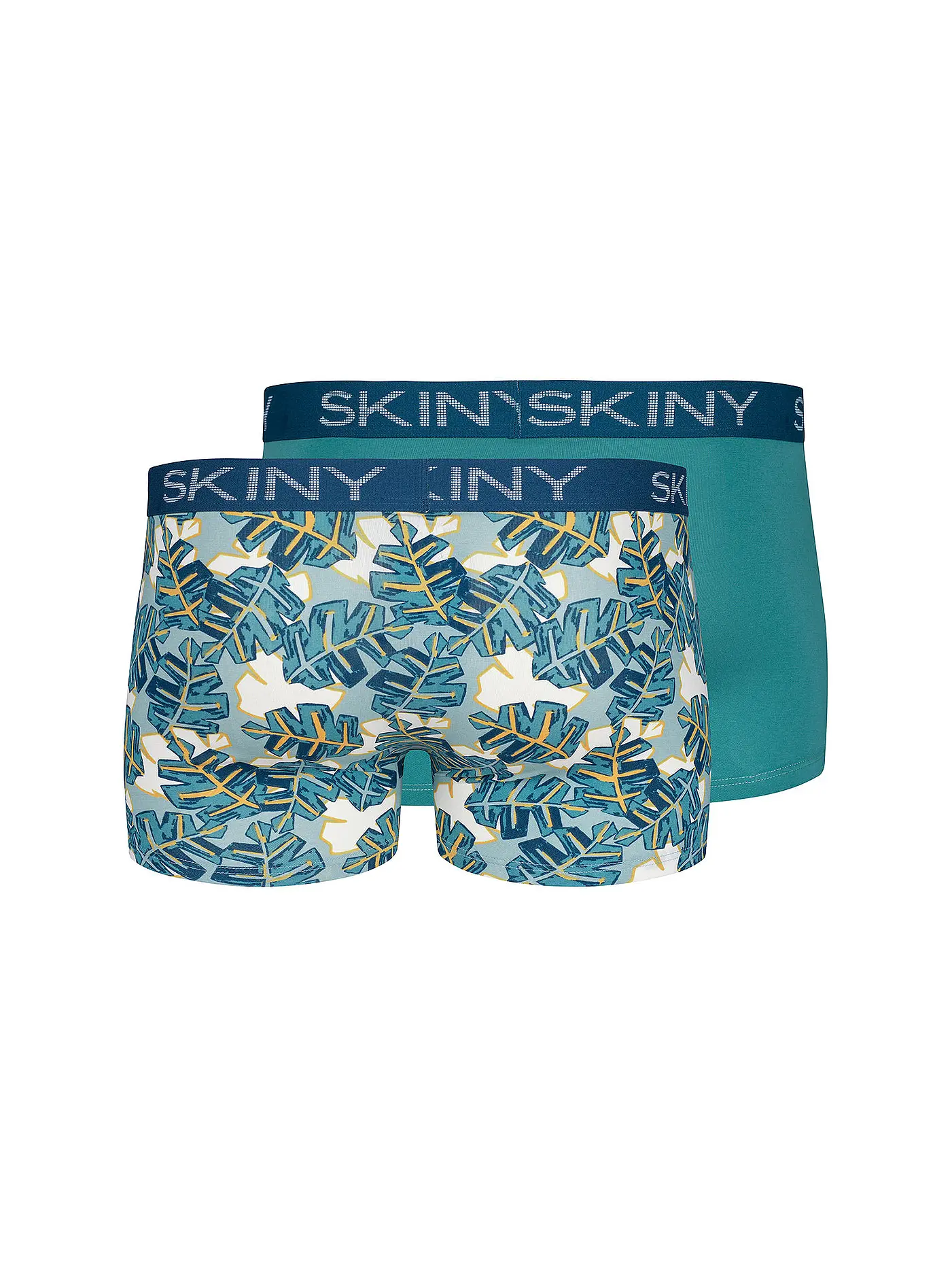 SKINY | Pants 2er Pkg. aquamarine leafs selection | grün