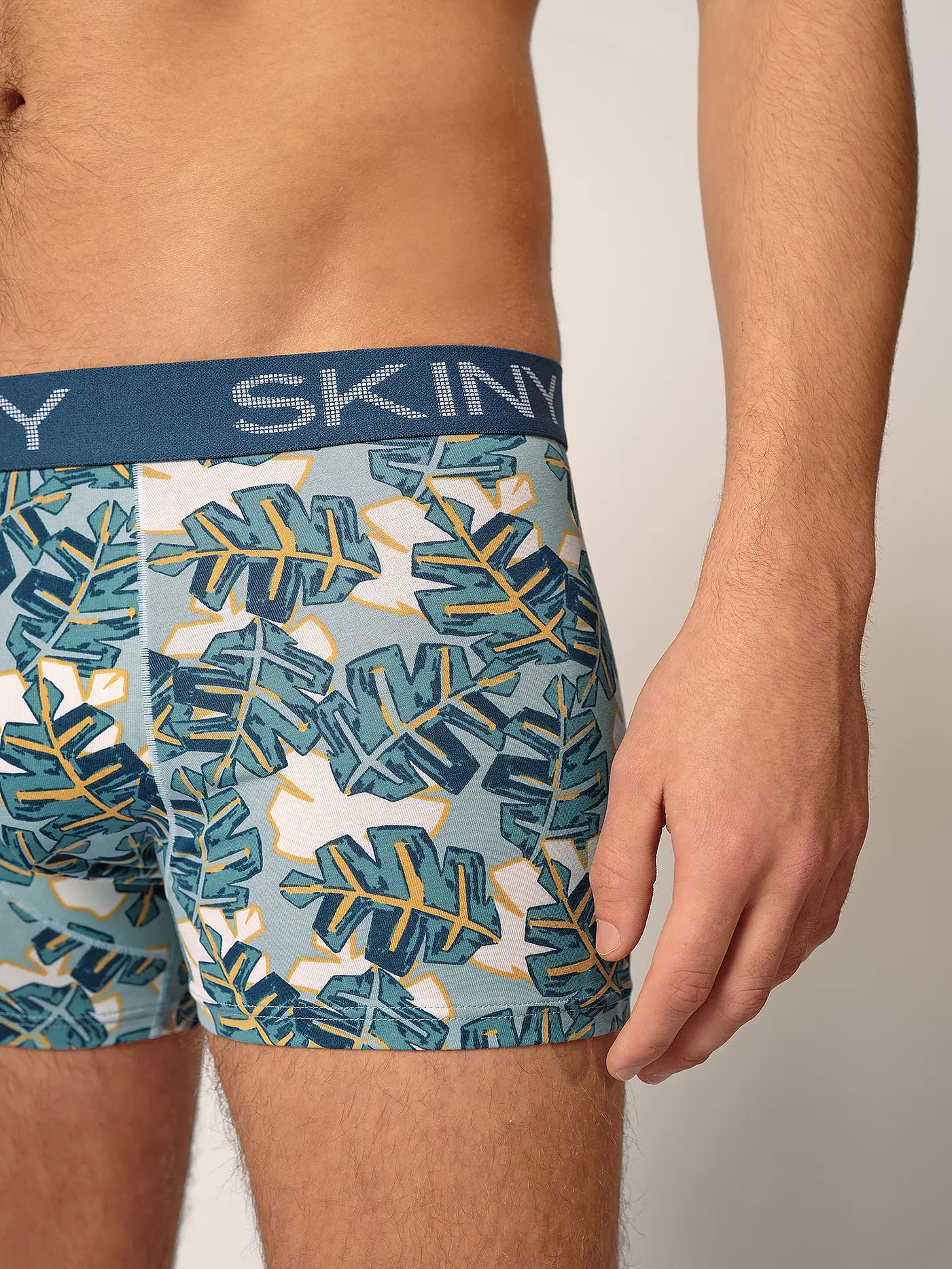 SKINY | Pants 2er Pkg. aquamarine leafs selection | grün