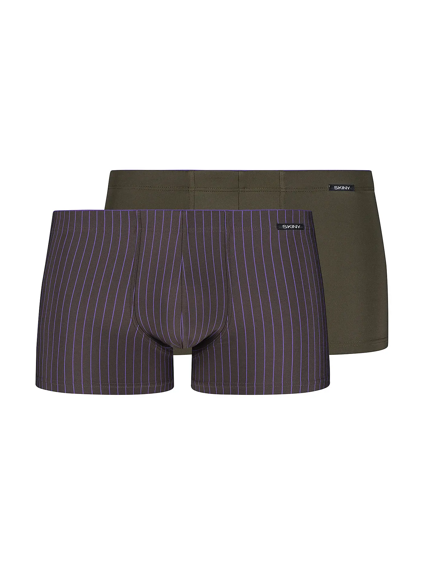 SKINY | Pants 2er Pkg. fango stripes selection | olive