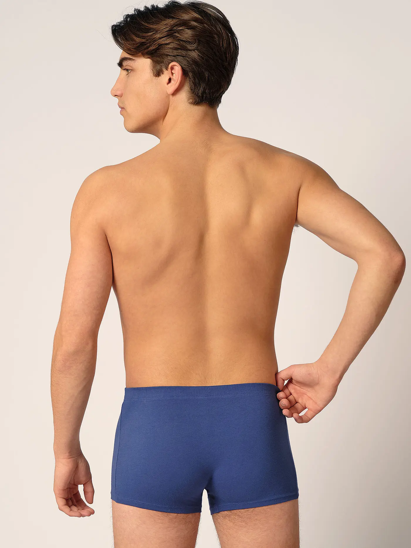 SKINY | Pants 2er Pkg. peacock stripes selection | braun