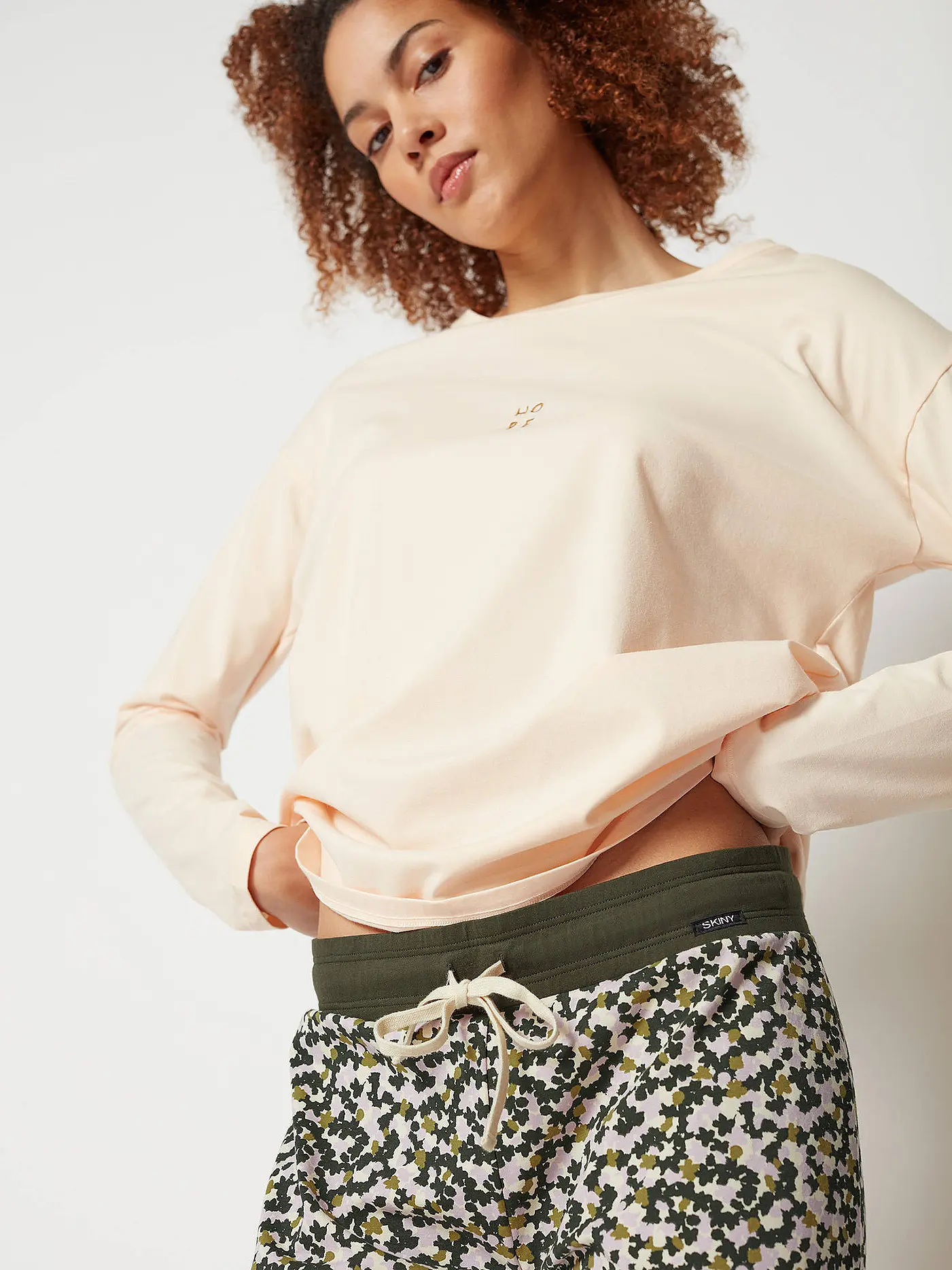 SKINY | Pyjamahose | bunt