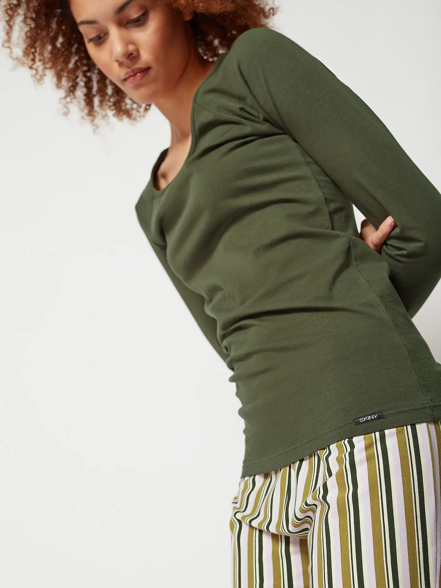 SKINY | Pyjamahose | bunt