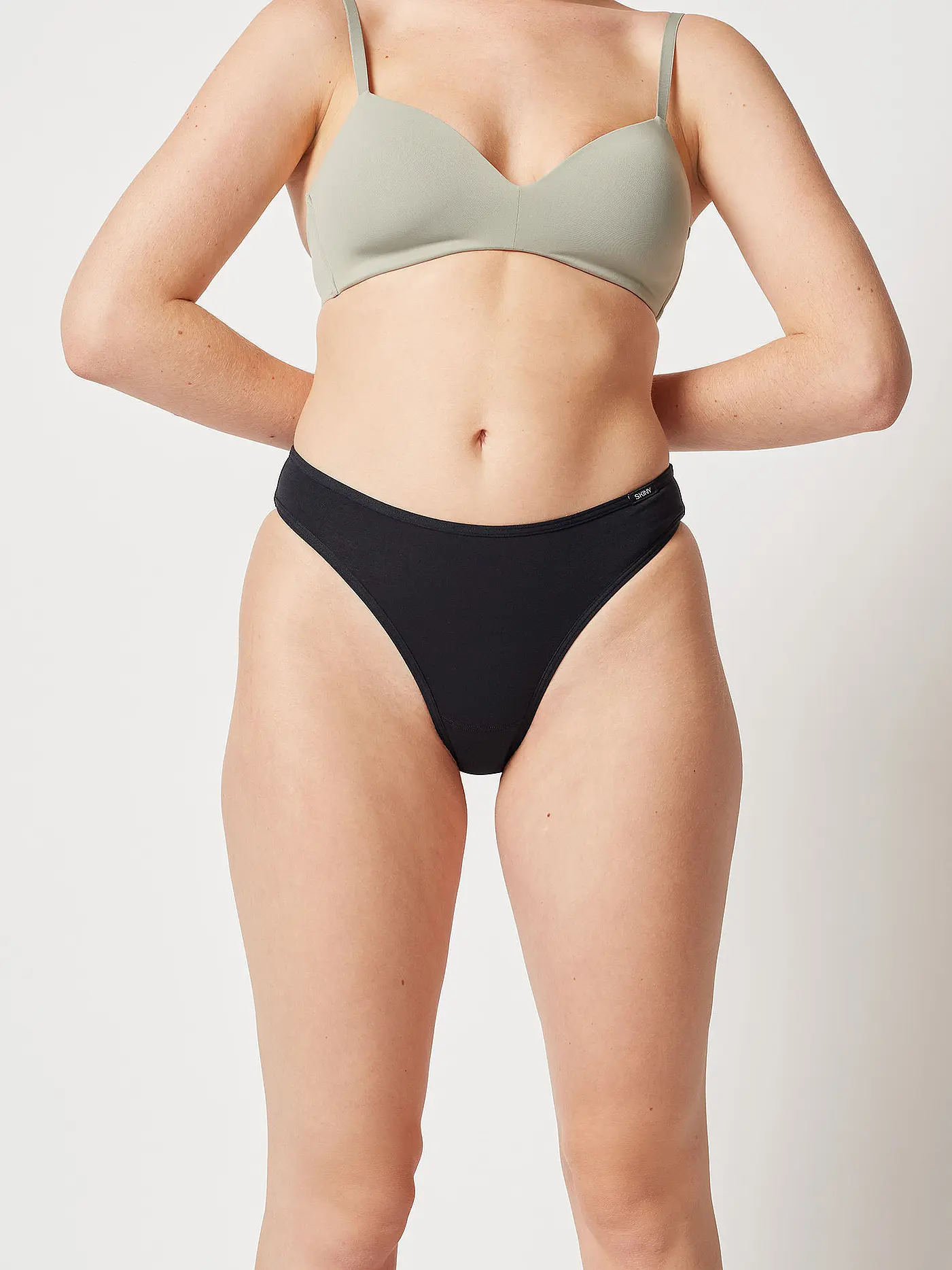 SKINY | Rio Slip ESSENTIALS 3-er Pkg. shadow selection | olive