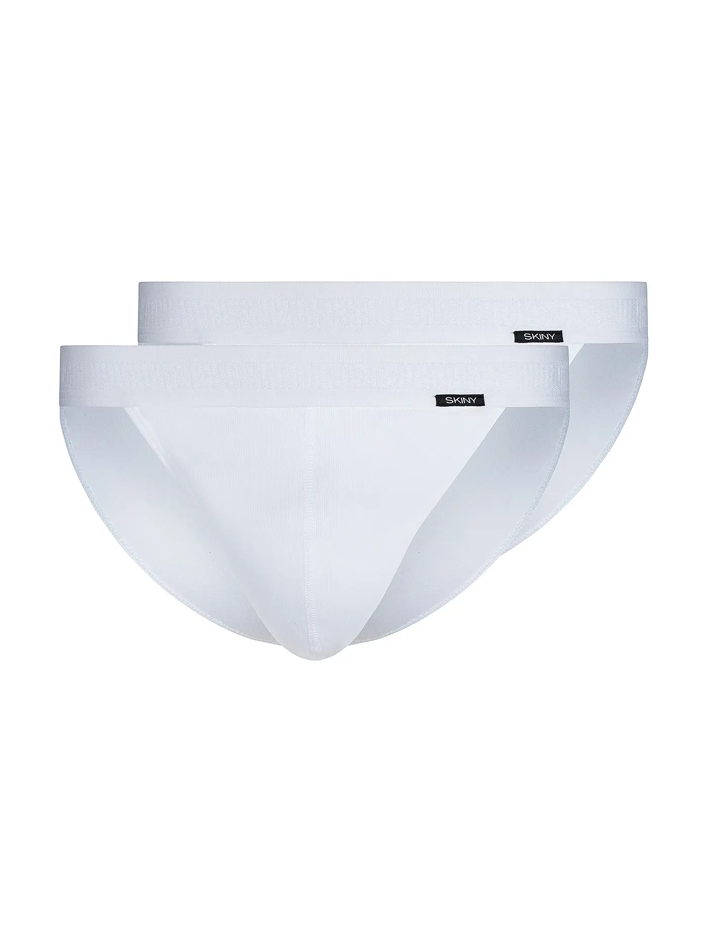 SKINY | Tanga Slip 2er Pkg. aquamarine | weiss