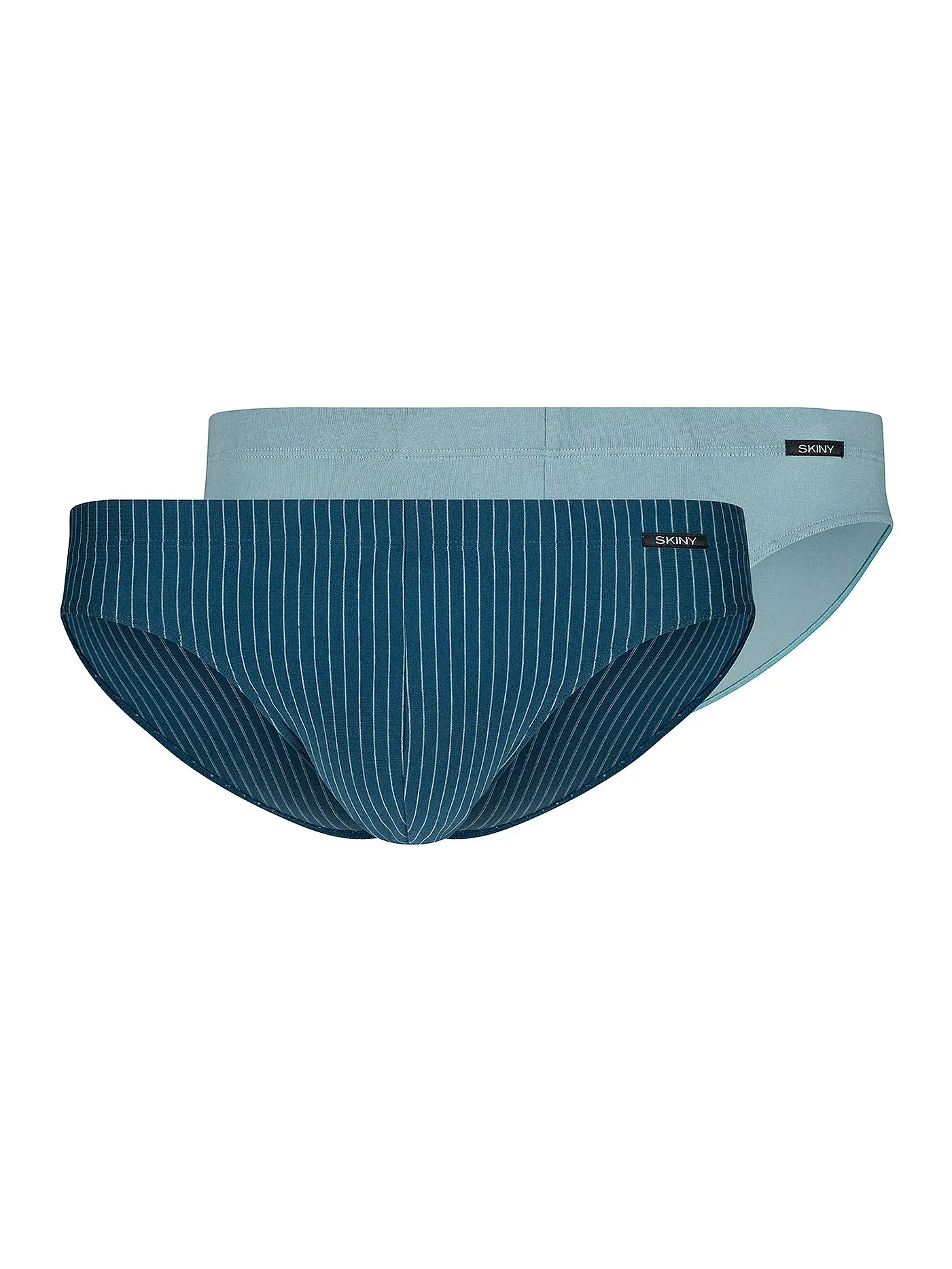 SKINY | Slip 2er Pkg. lapisblue stripes selection  | mint