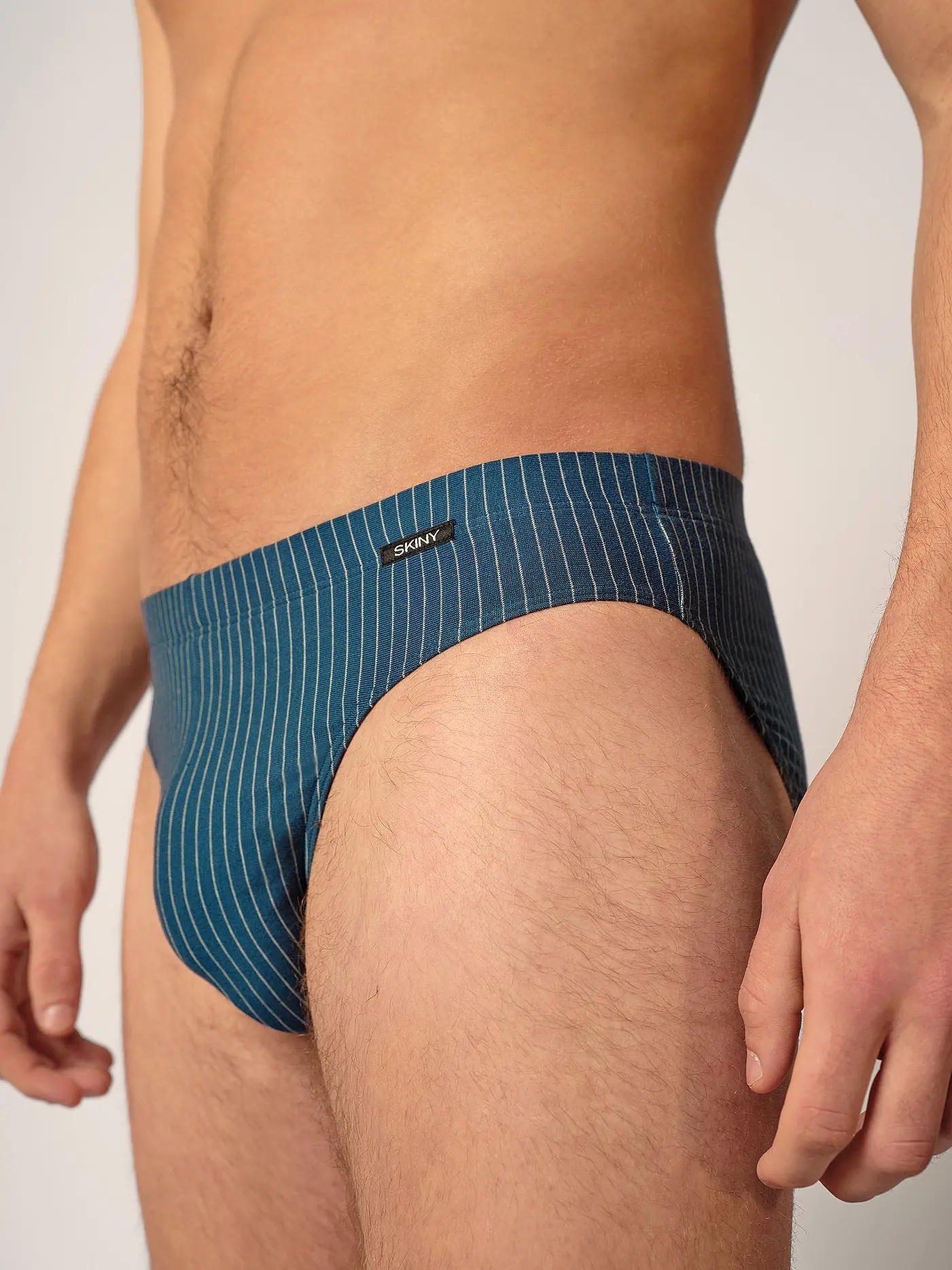 SKINY | Slip 2er Pkg. lapisblue stripes selection  | mint