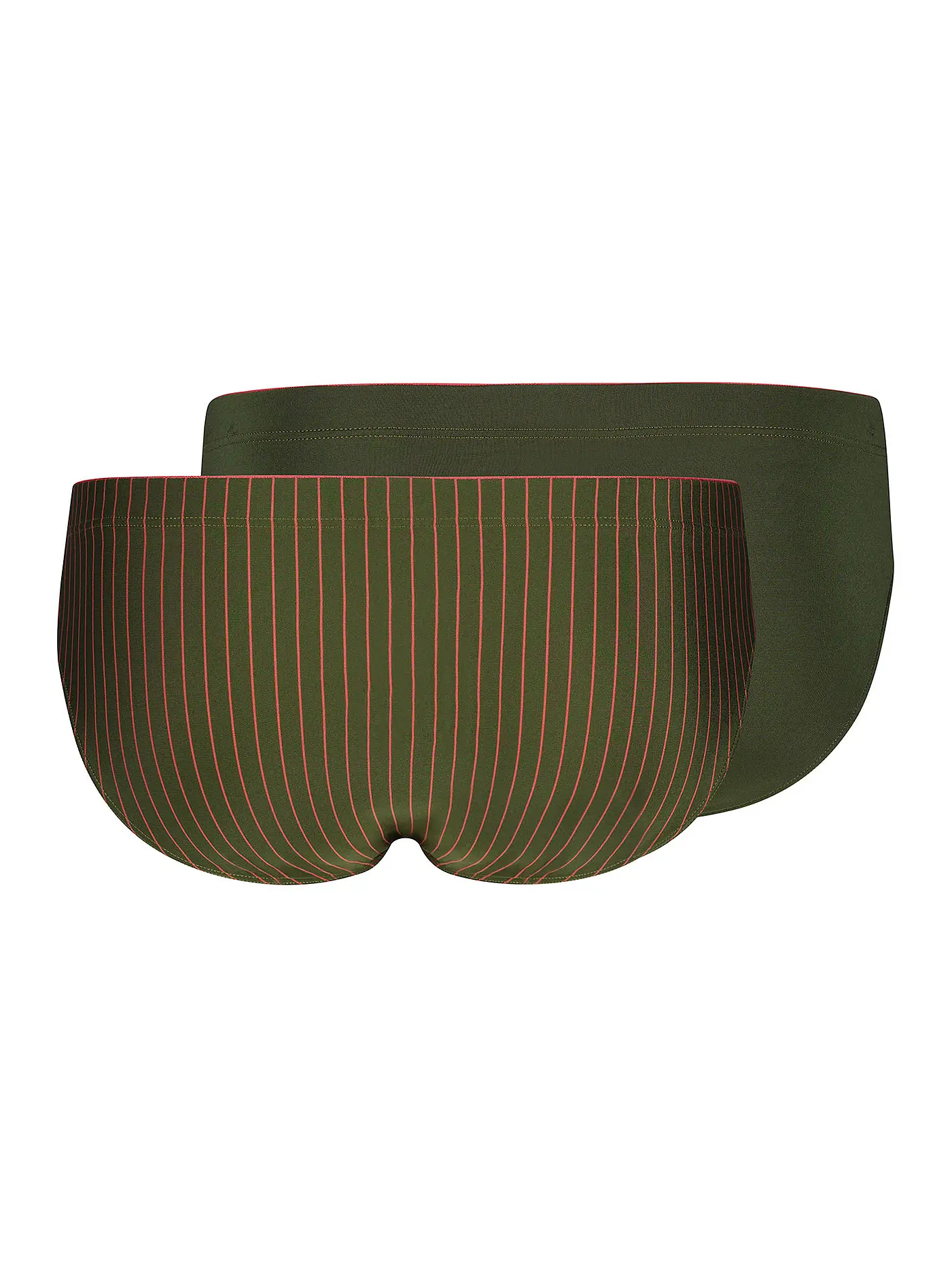SKINY | Slip 2er Pkg. rosemary stripes selection | olive