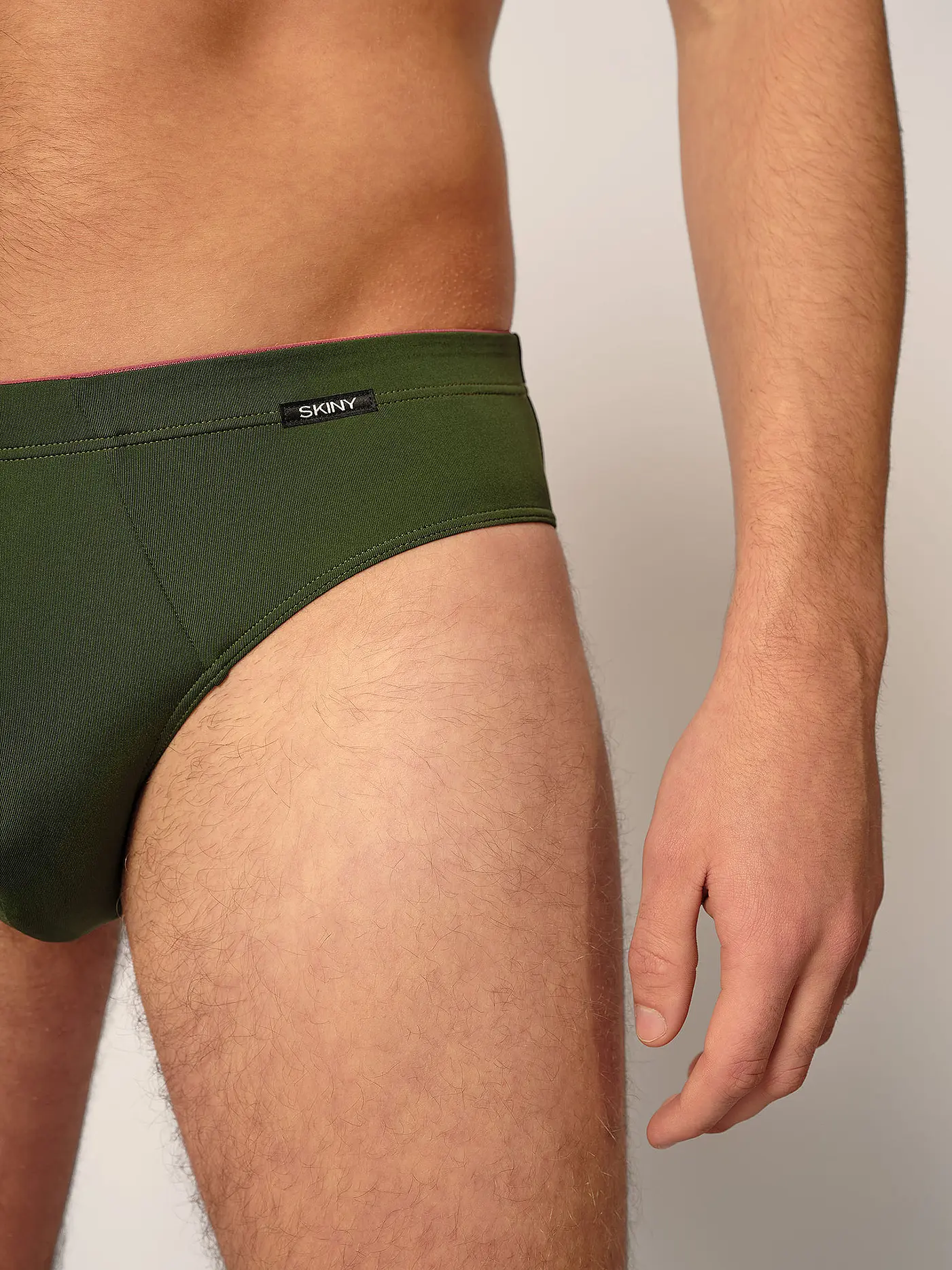 SKINY | Slip 2er Pkg. rosemary stripes selection | olive