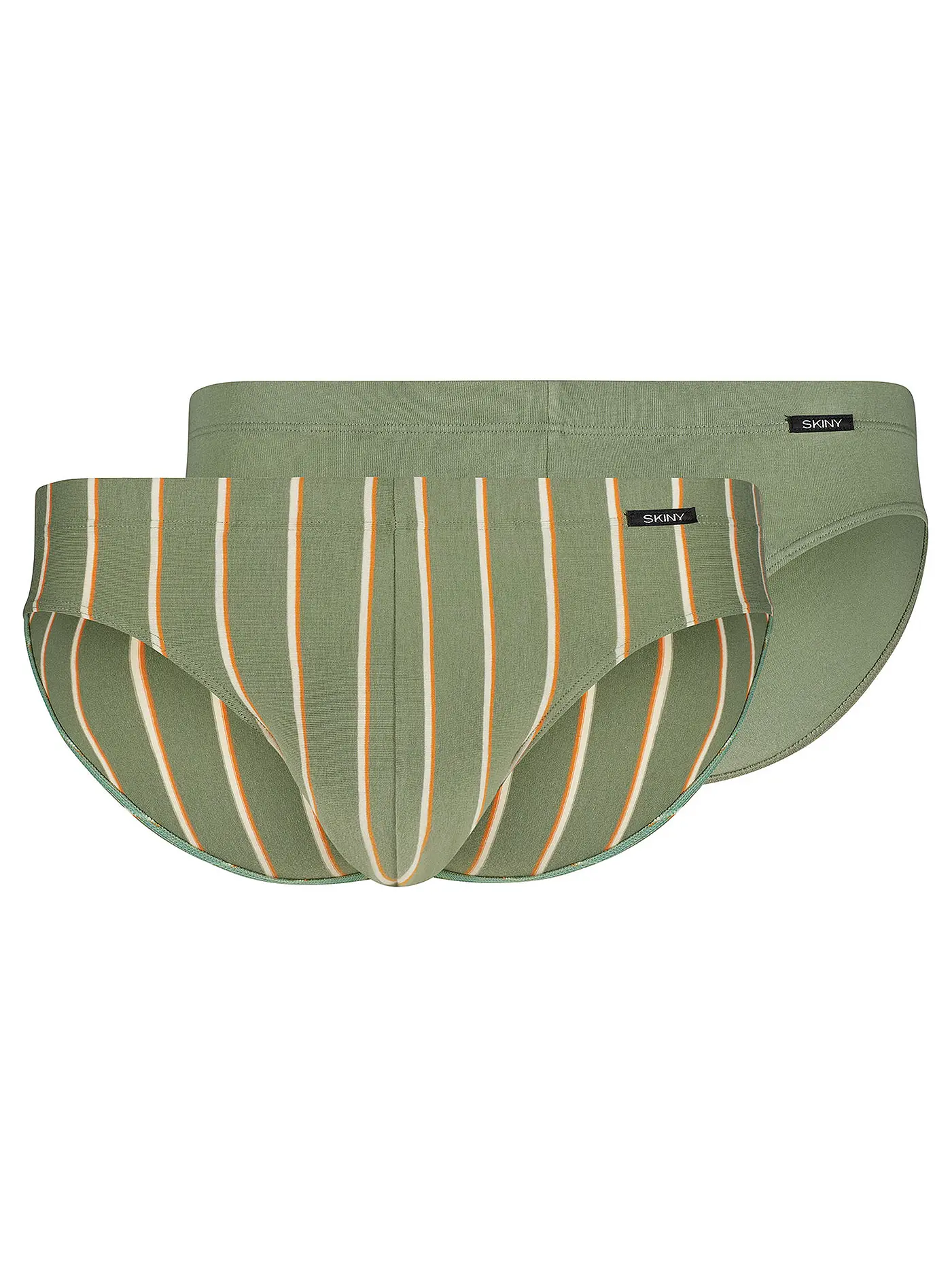 SKINY | Slip 2er Pkg. lapisblue stripes selection  | grün