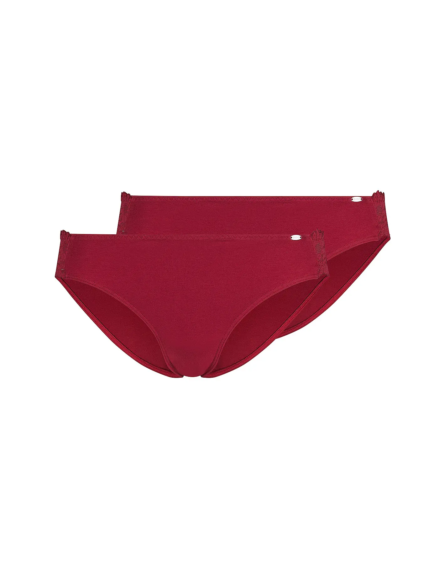 SKINY | Slip EVERY DAY 2er Pkg deep red | rot