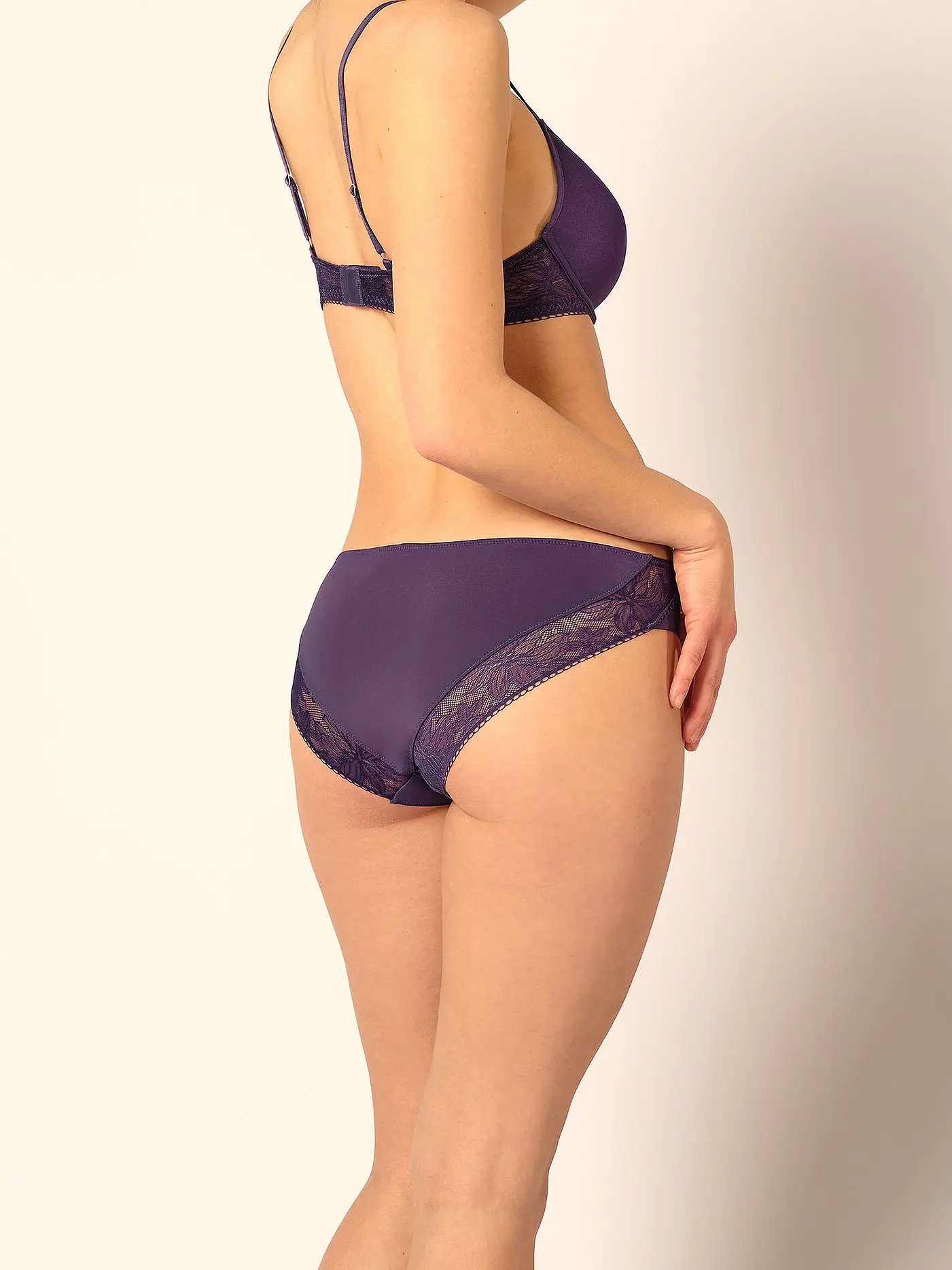 SKINY | Slip Micro Lace lavender | lila